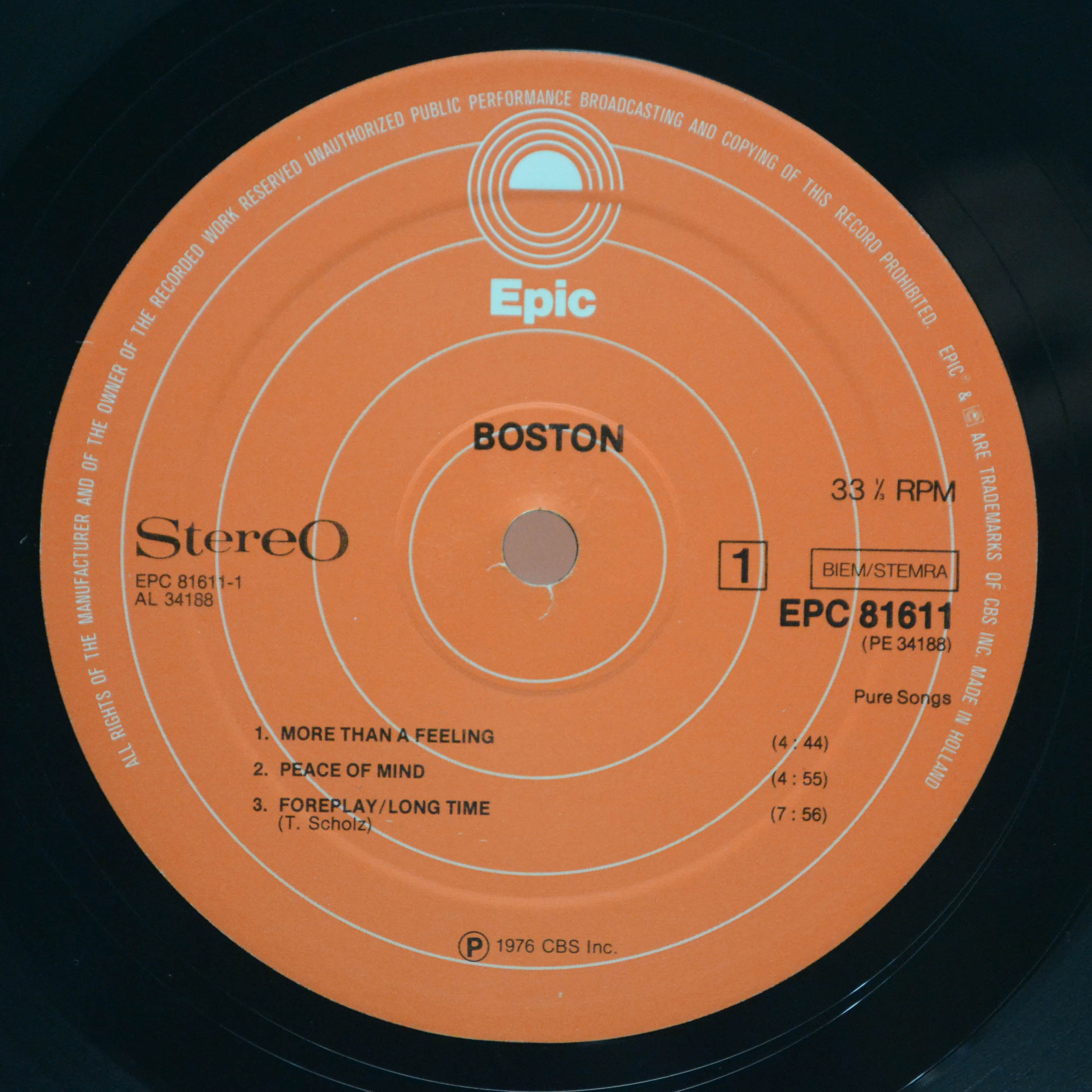 Boston — Boston, 1976