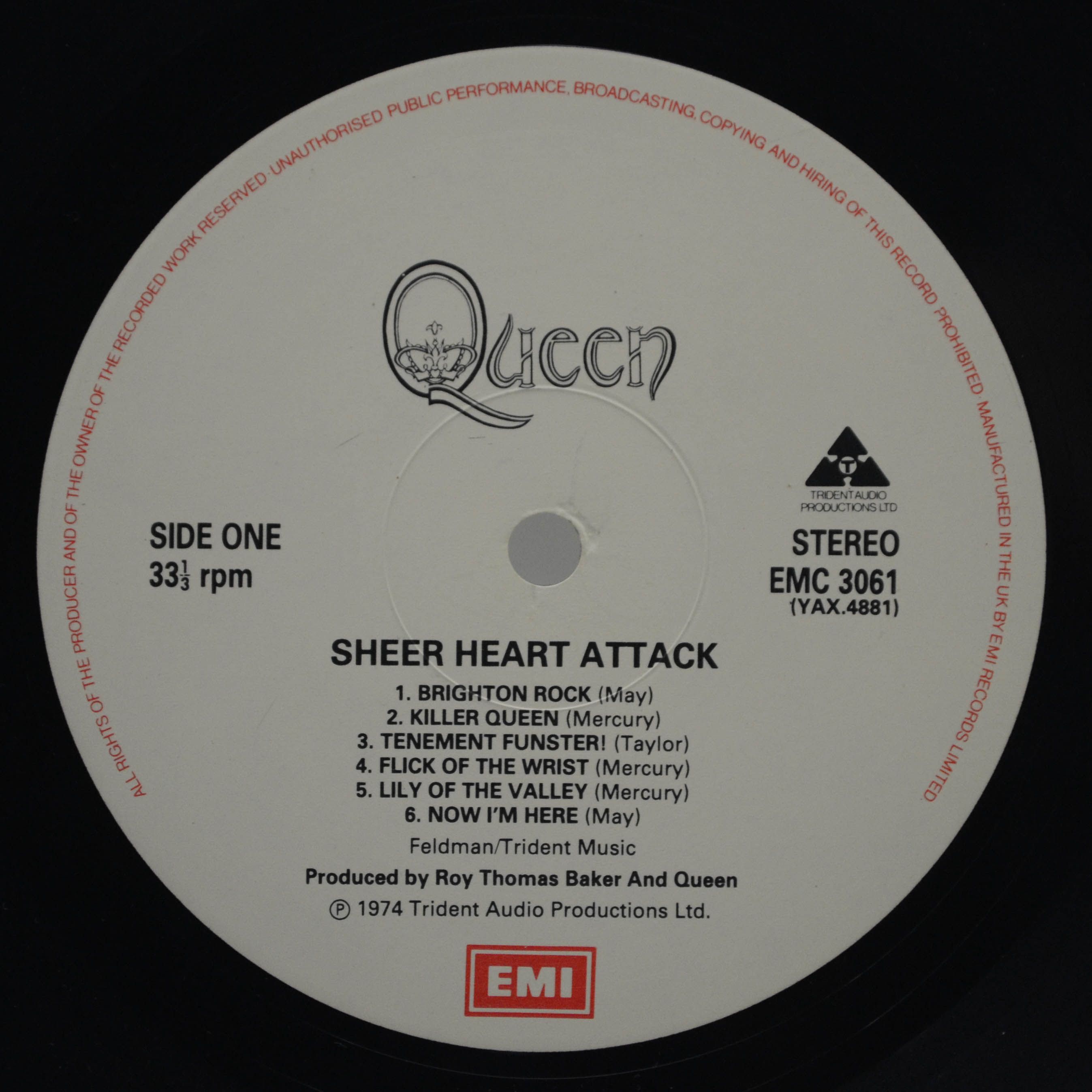 Queen — Sheer Heart Attack (UK), 1974