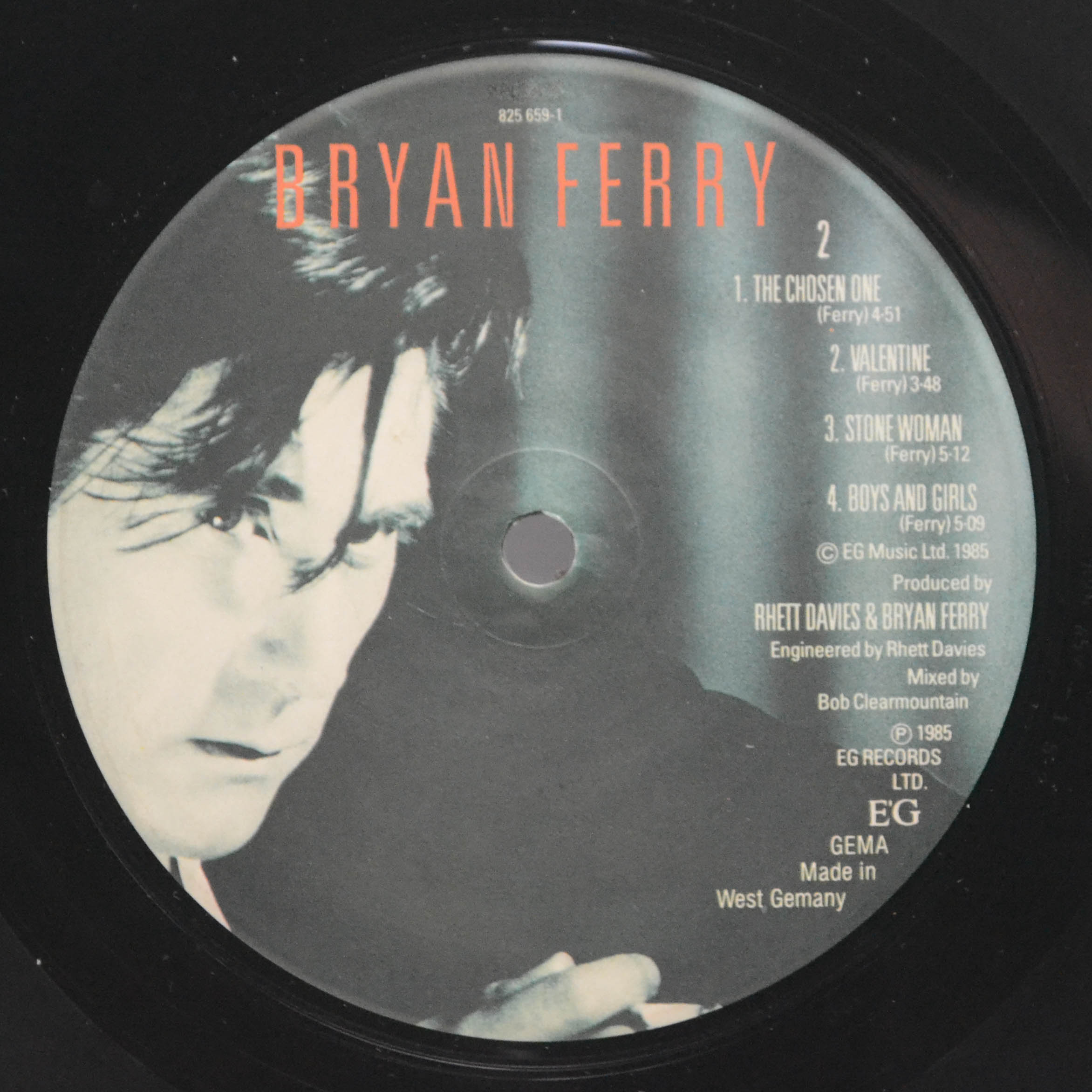 Виниловая пластинка Bryan Ferry — Boys And Girls, 1985