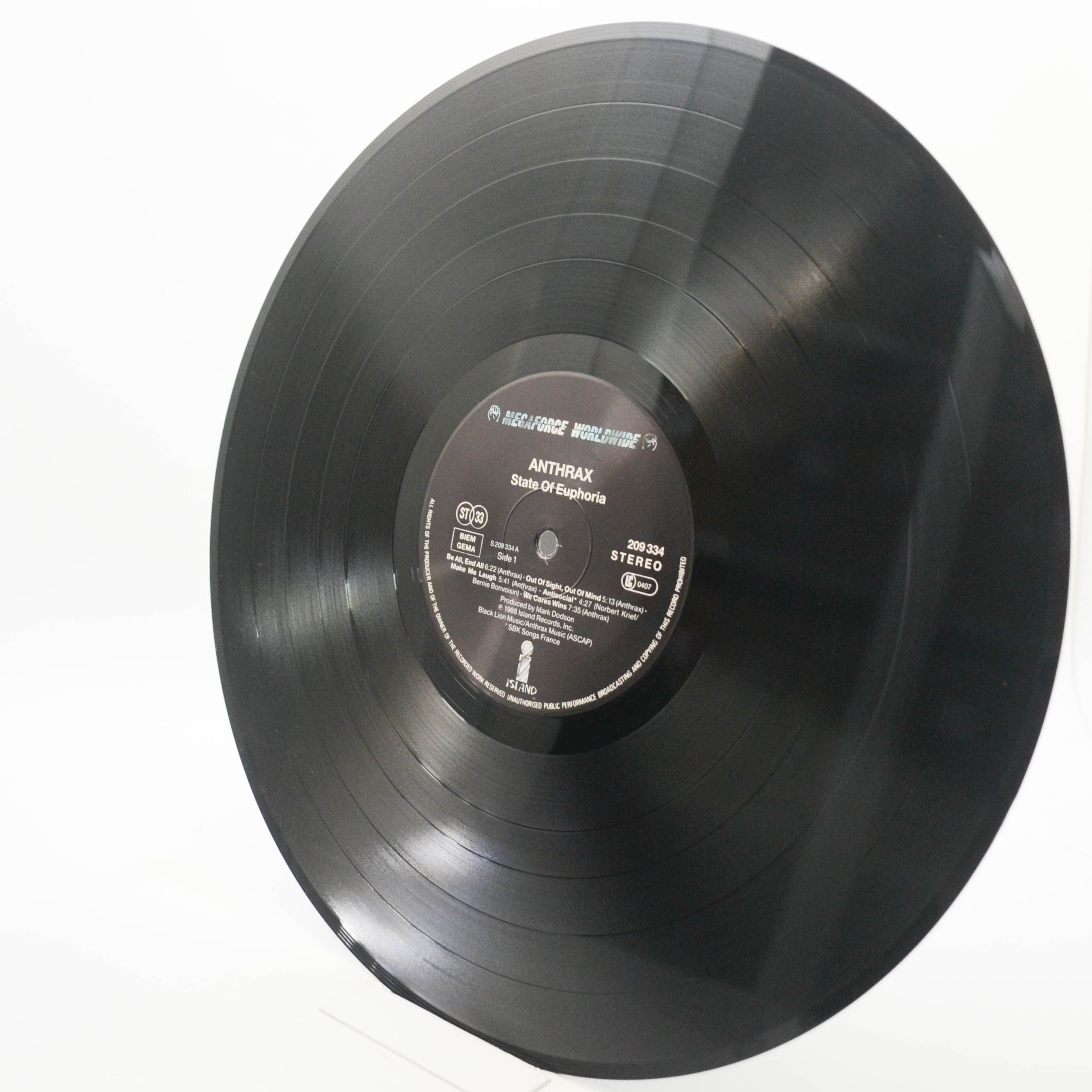 Anthrax — State Of Euphoria, 1988