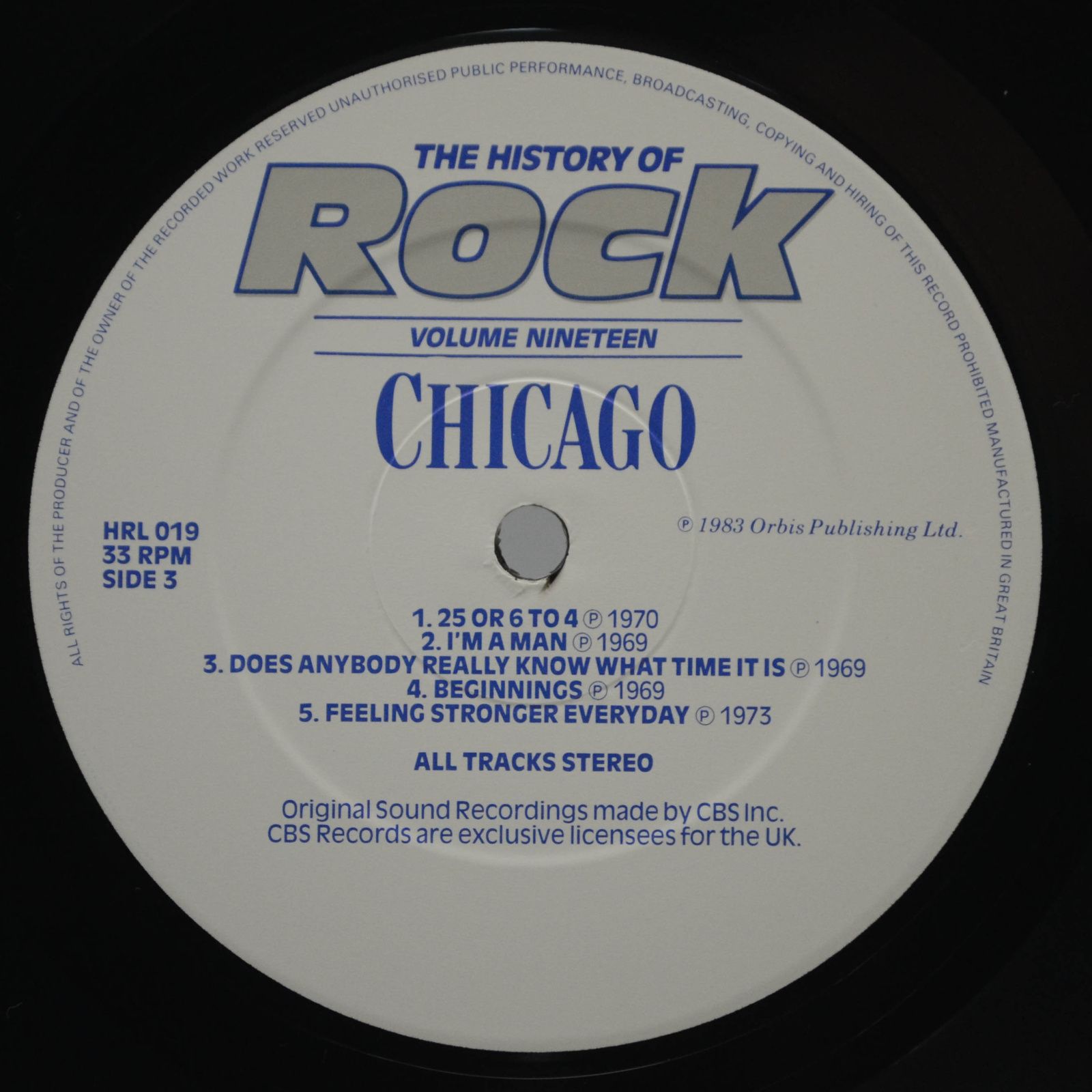 Elton John / Chicago — The History Of Rock (Volume Nineteen) (2LP, UK), 1983