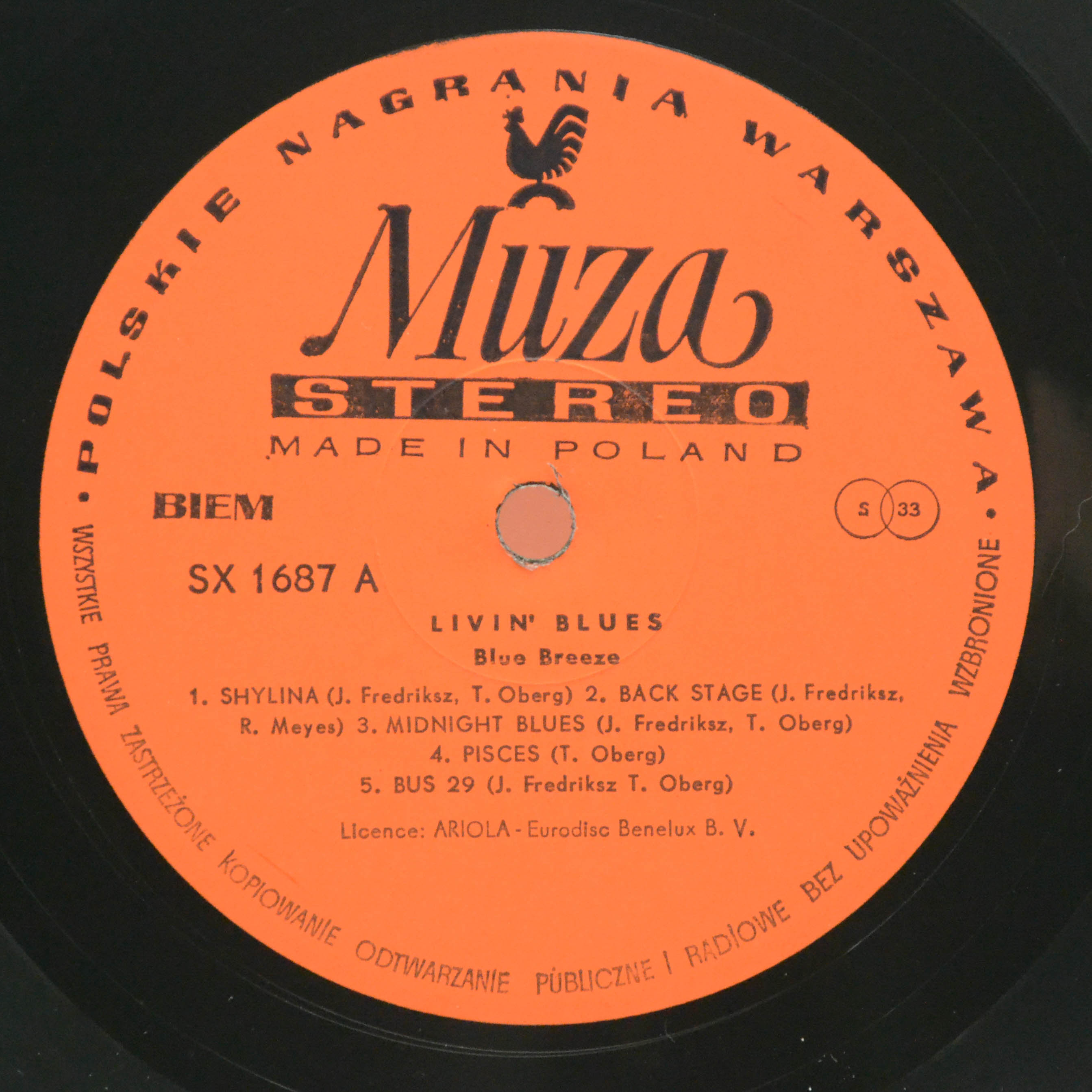 Livin' Blues — Blue Breeze, 1976