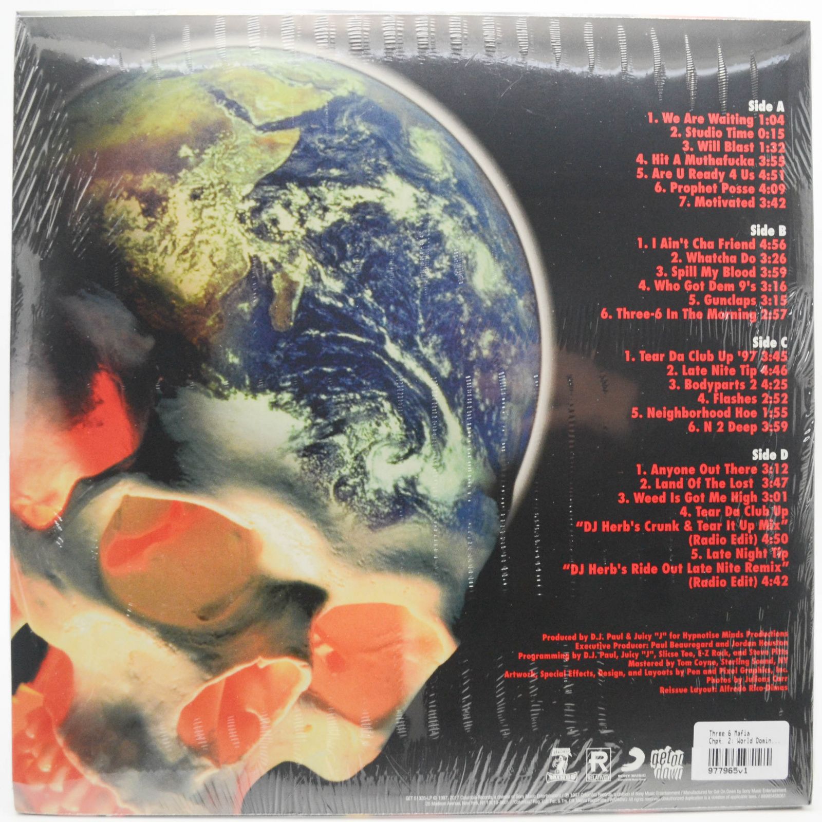 Three 6 Mafia — Chpt. 2: "World Domination" (2LP, USA), 1997