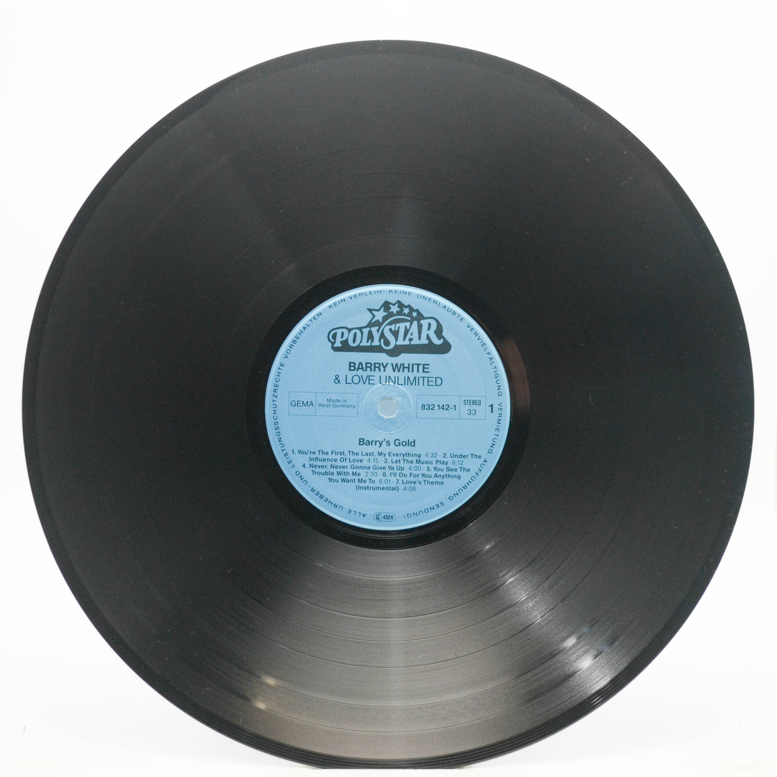 Barry White And Love Unlimited — Barry's Gold, 1988