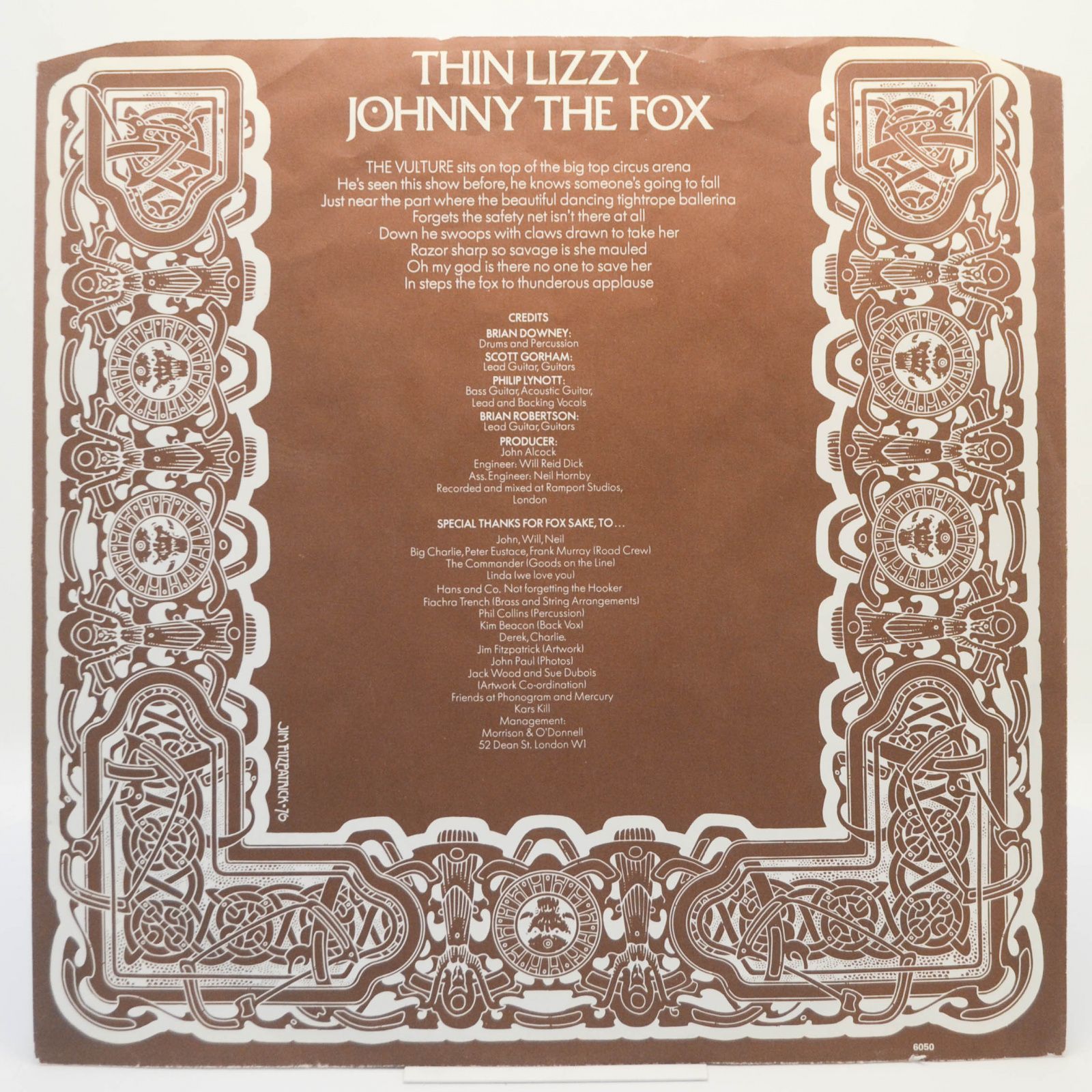 Thin Lizzy — Johnny The Fox, 1976
