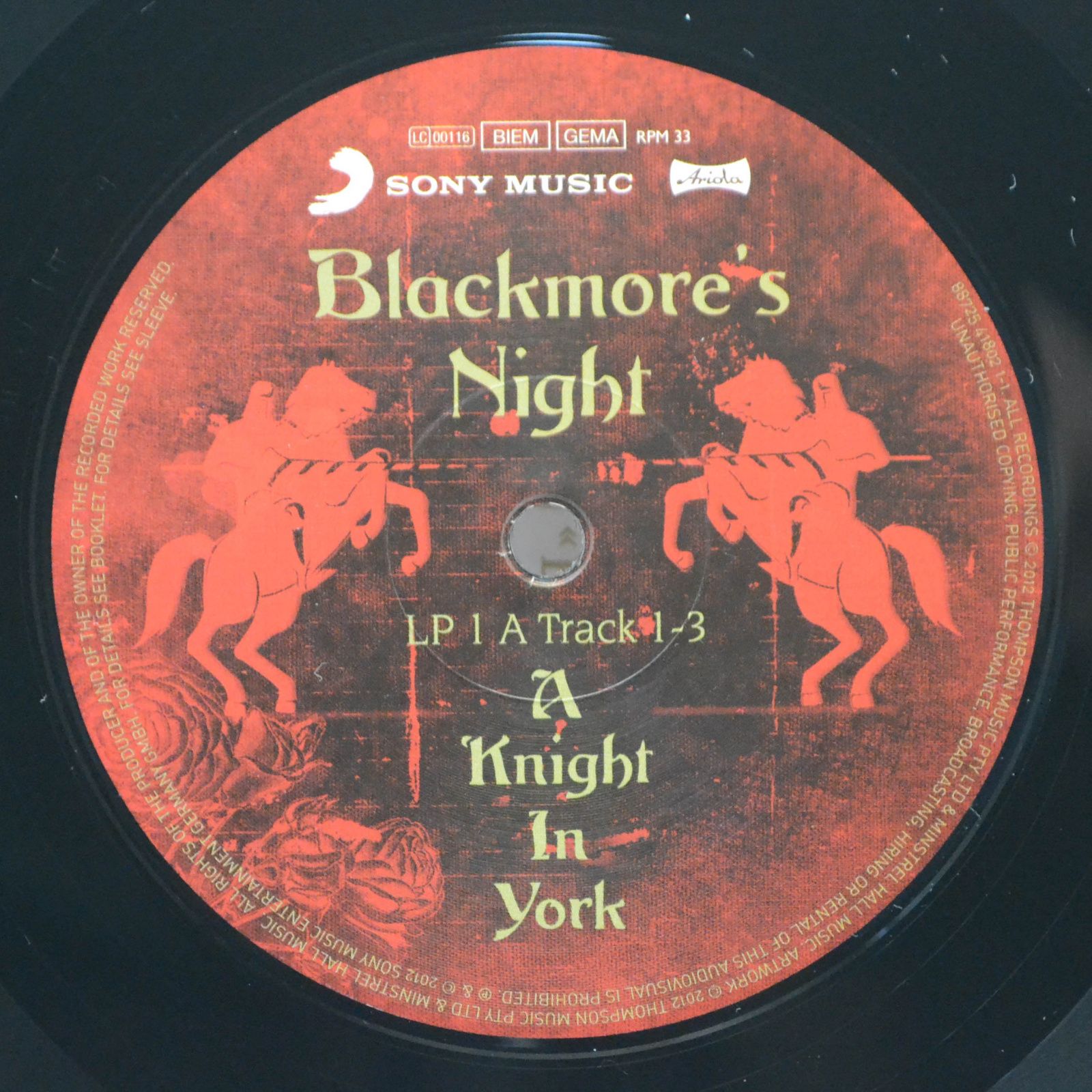 Blackmore's Night — A Knight In York (2LP), 2012