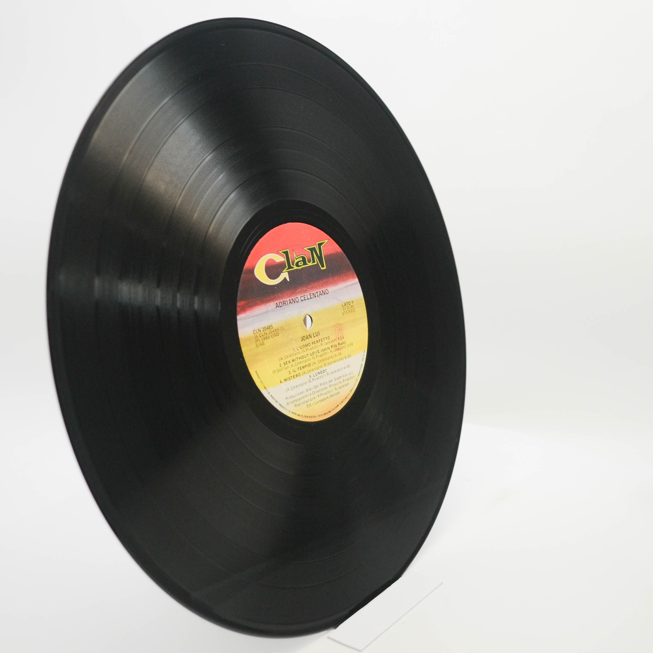 Adriano Celentano — Joan Lui (1-st, Italy, Clan, poster), 1985