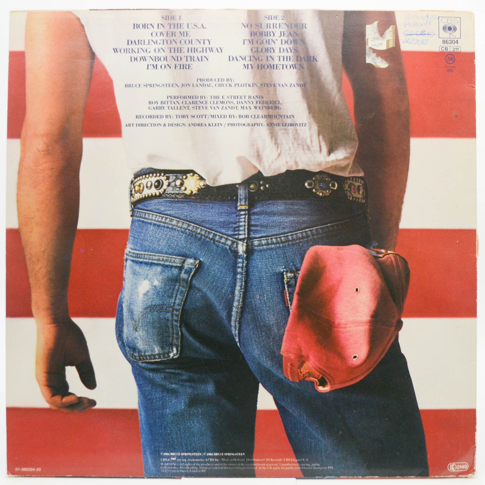 Bruce Springsteen — Born in the USA, 1984