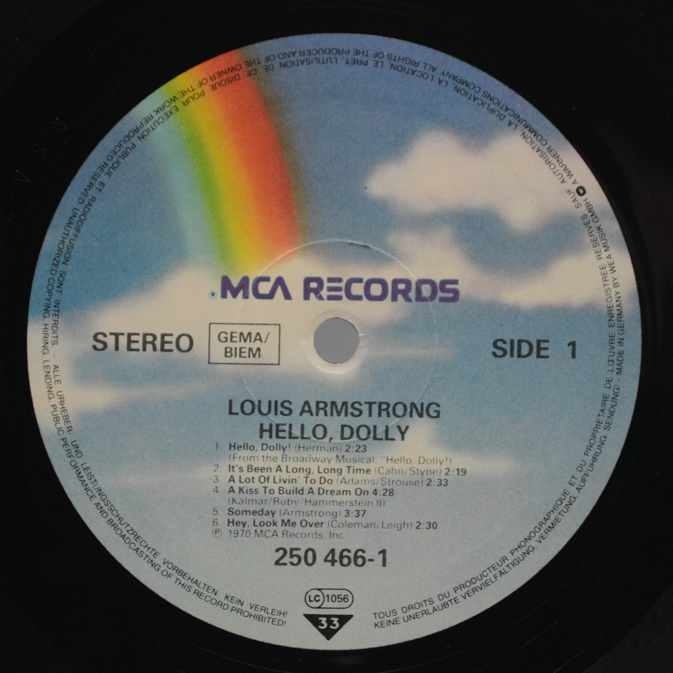 Louis Armstrong — Louis Armstrong's Hello Dolly!, 1970