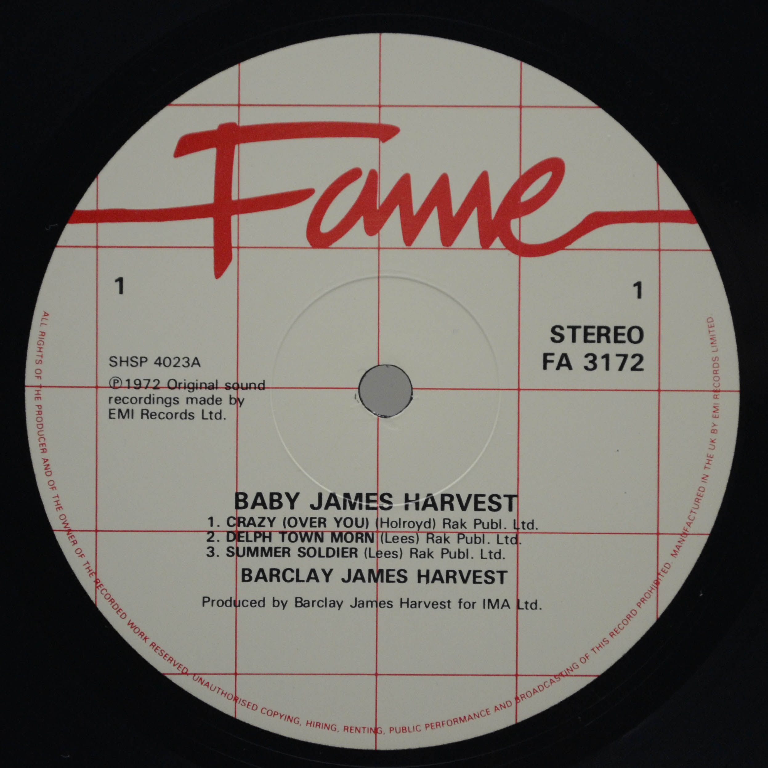 Barclay James Harvest — Baby James Harvest, 1972