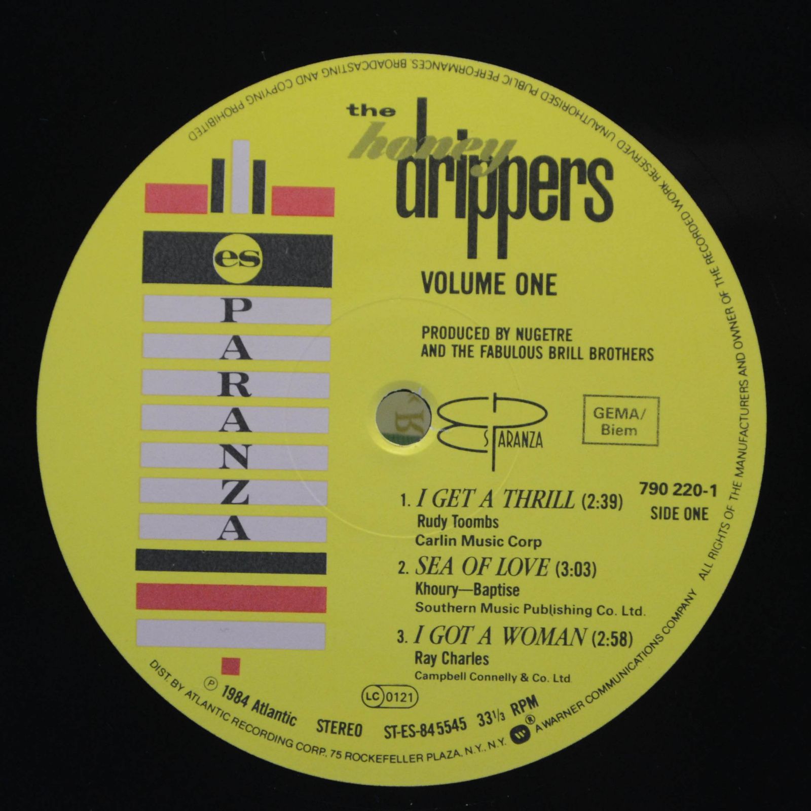 Honeydrippers — Volume One, 1984