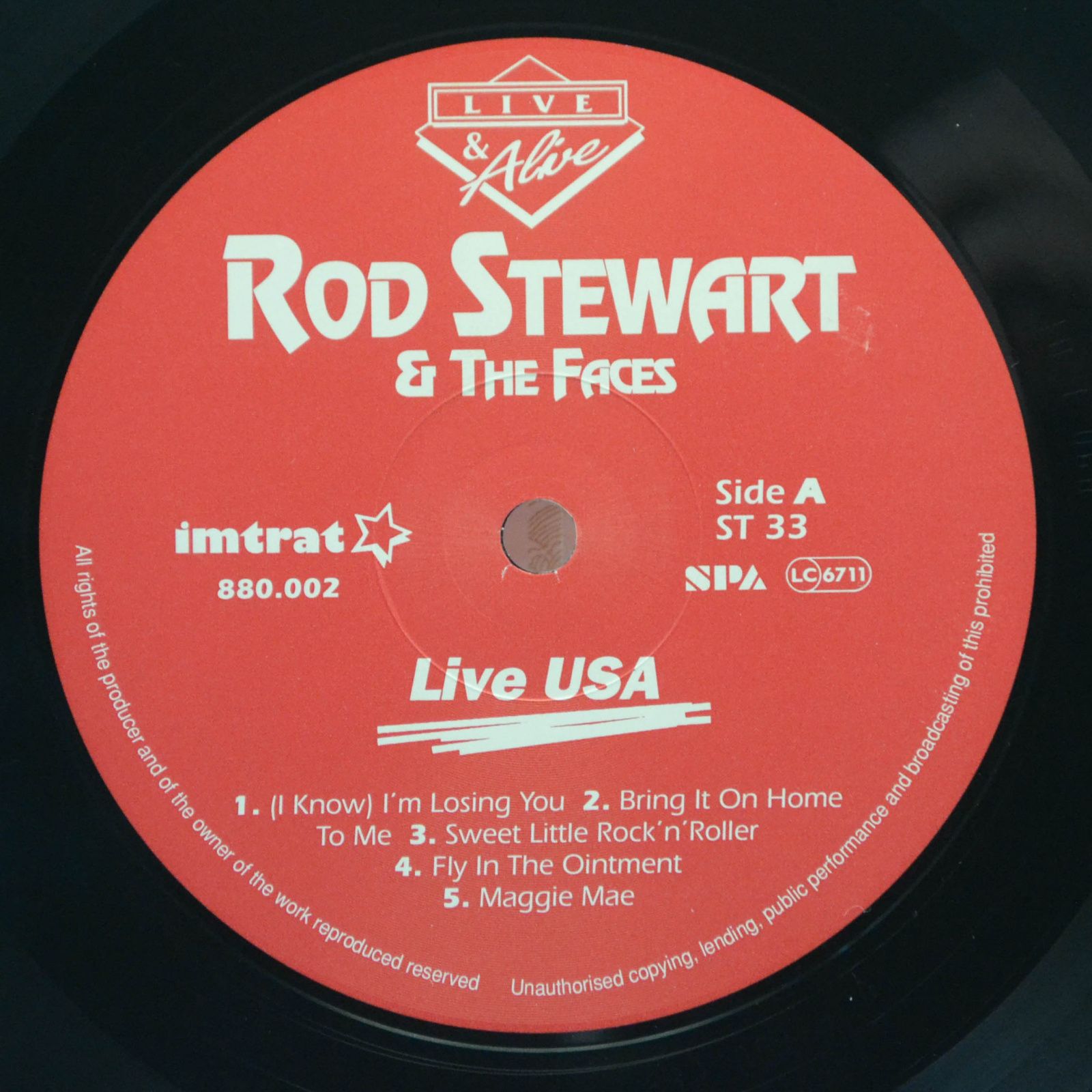 Rod Stewart & The Faces — Live USA, 1992