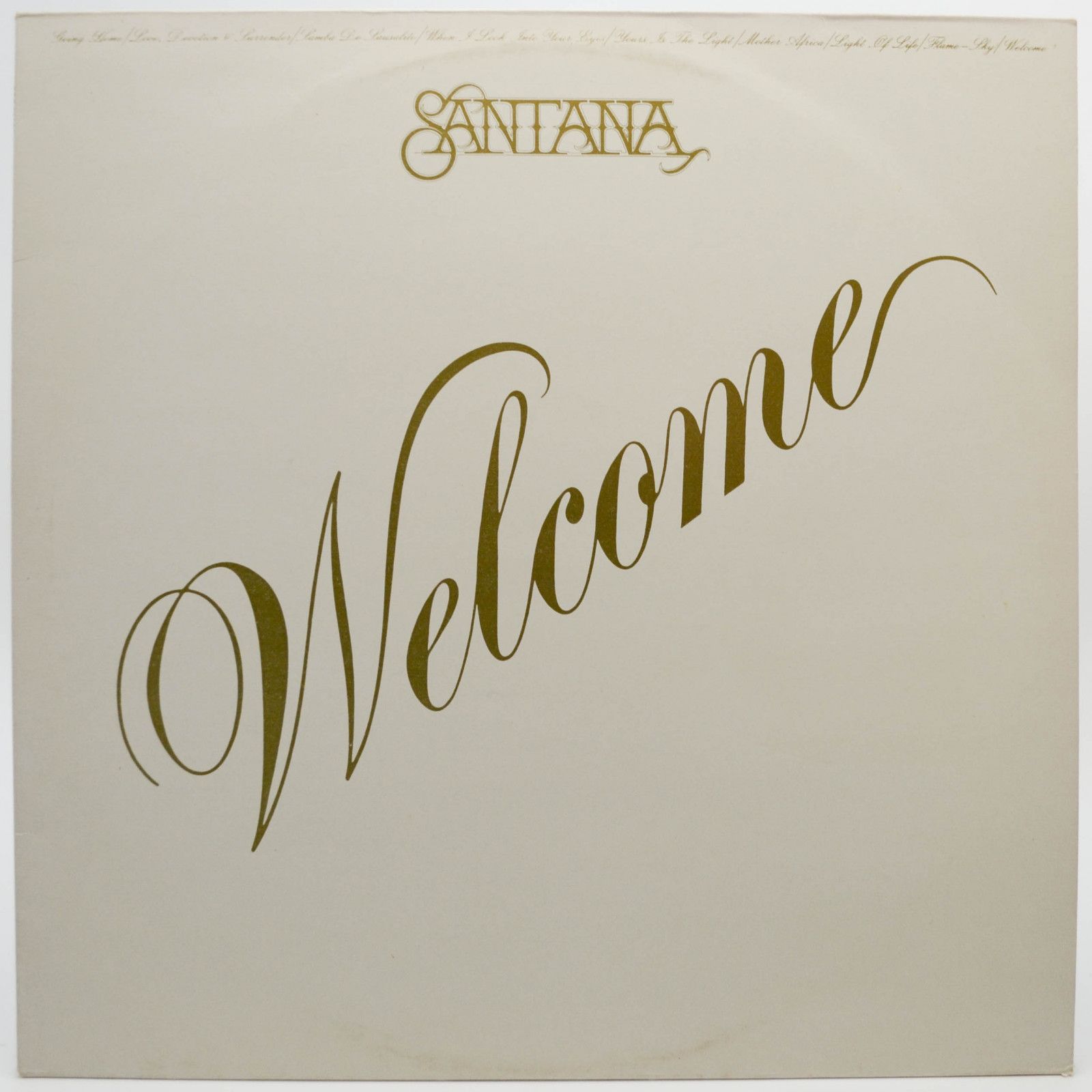 Santana — Welcome, 1983
