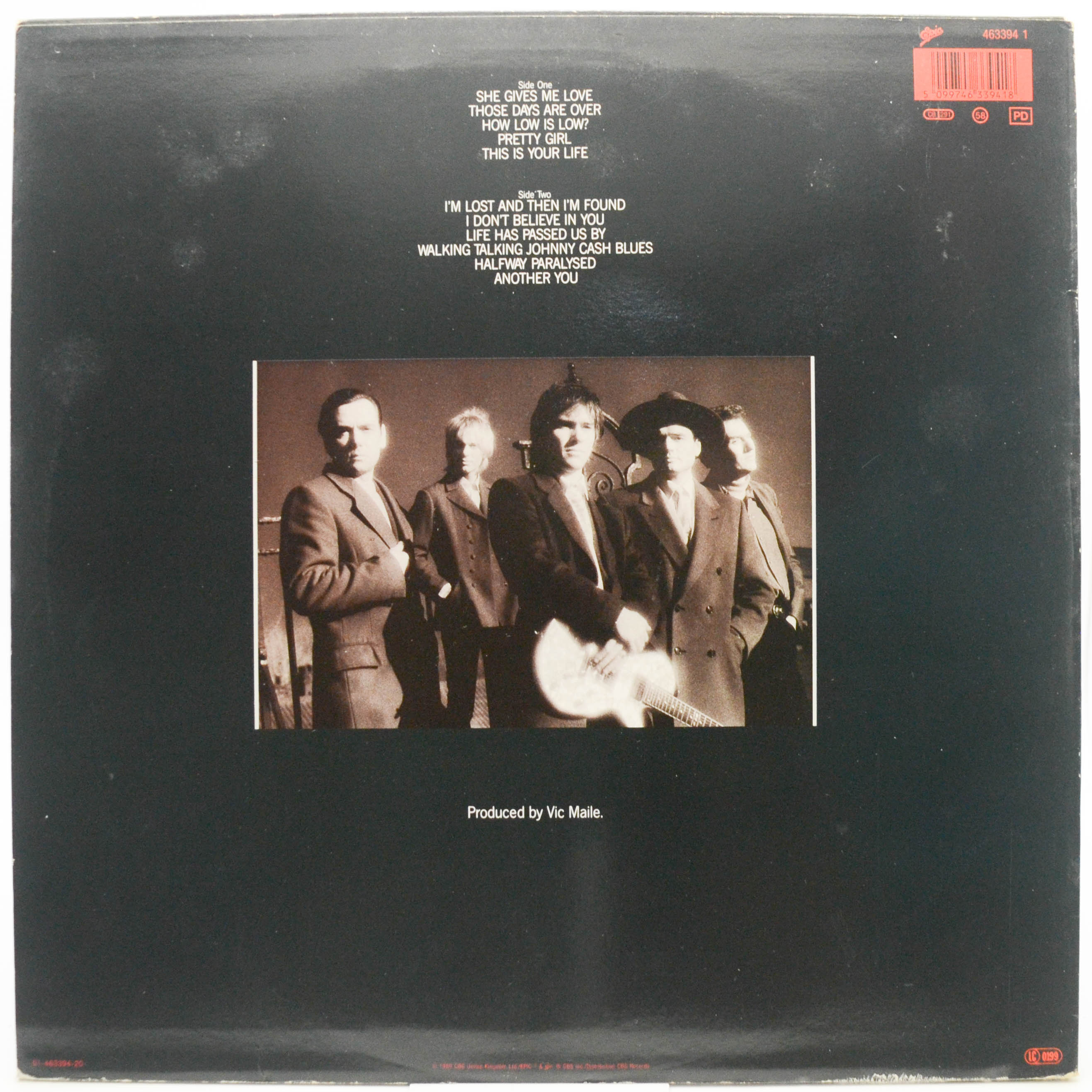 Godfathers — More Songs About Love & Hate, 1989