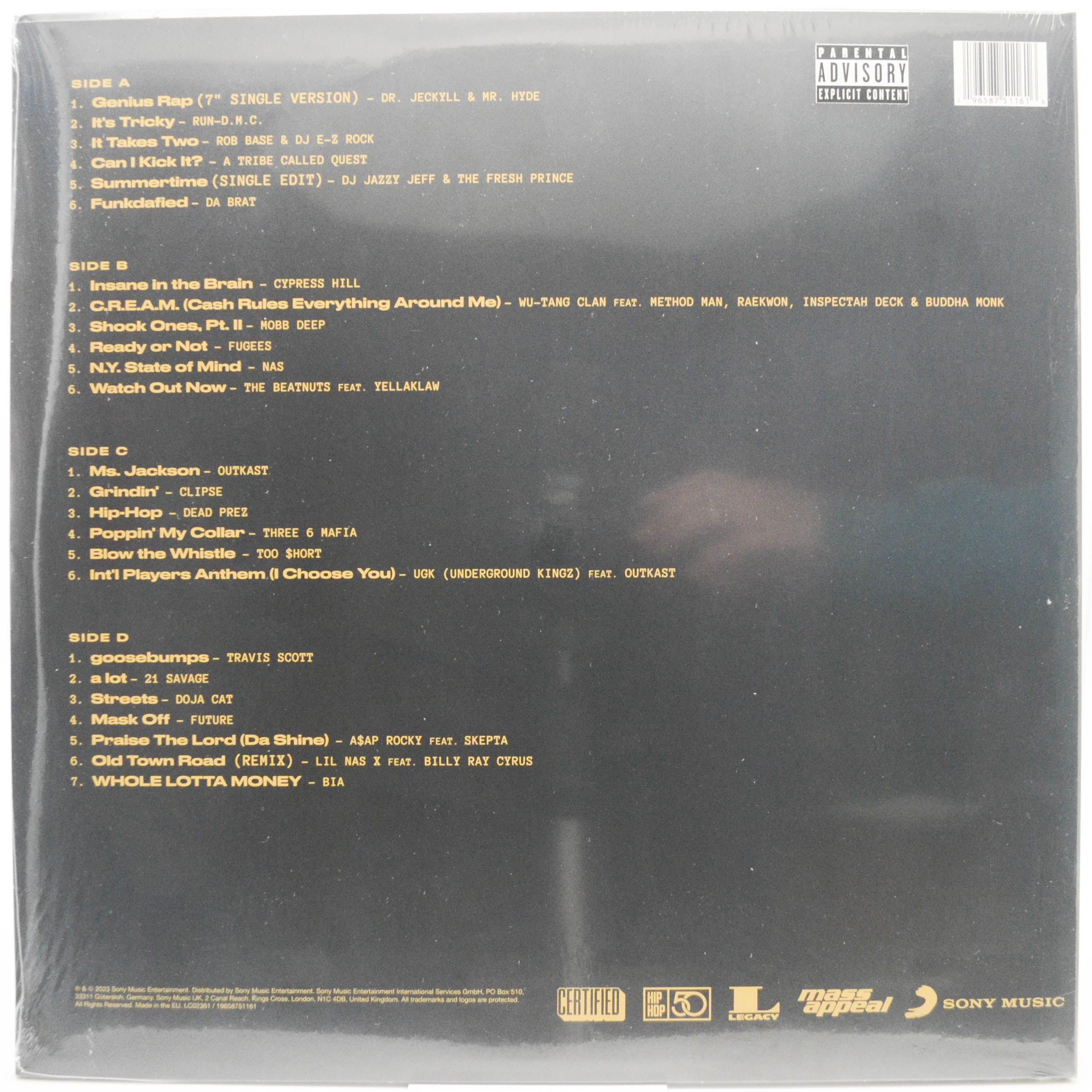 Various — Raised By Rap: 50 Years Of Hip Hop (2LP), 2023