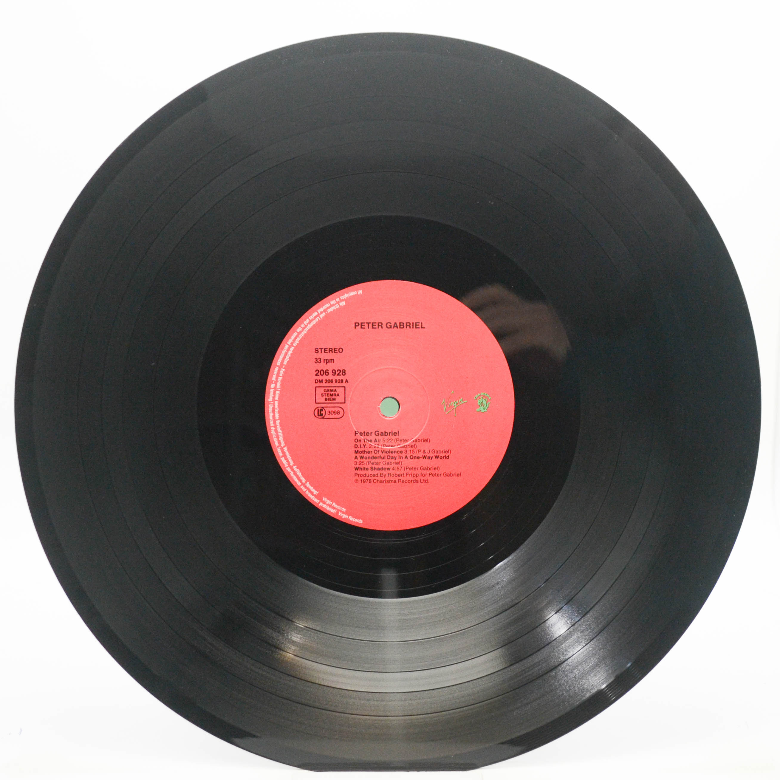 Peter Gabriel — Peter Gabriel, 1978