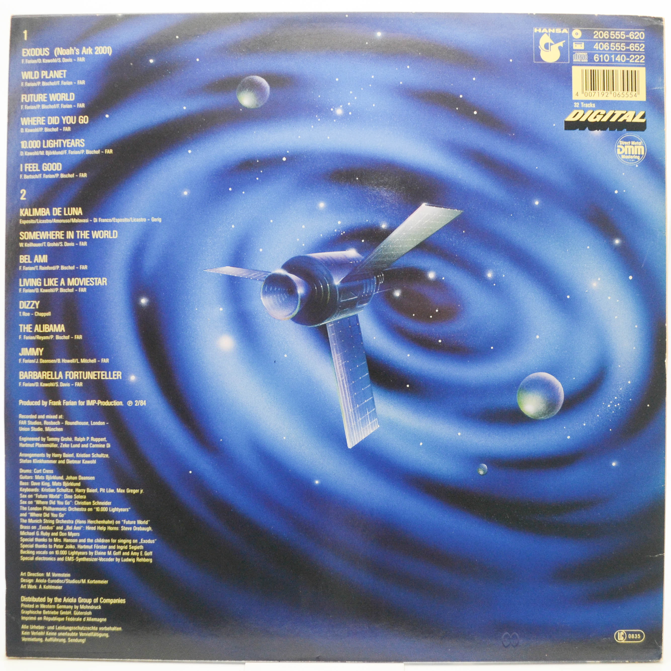 Boney M. — Ten Thousand Lightyears, 1984