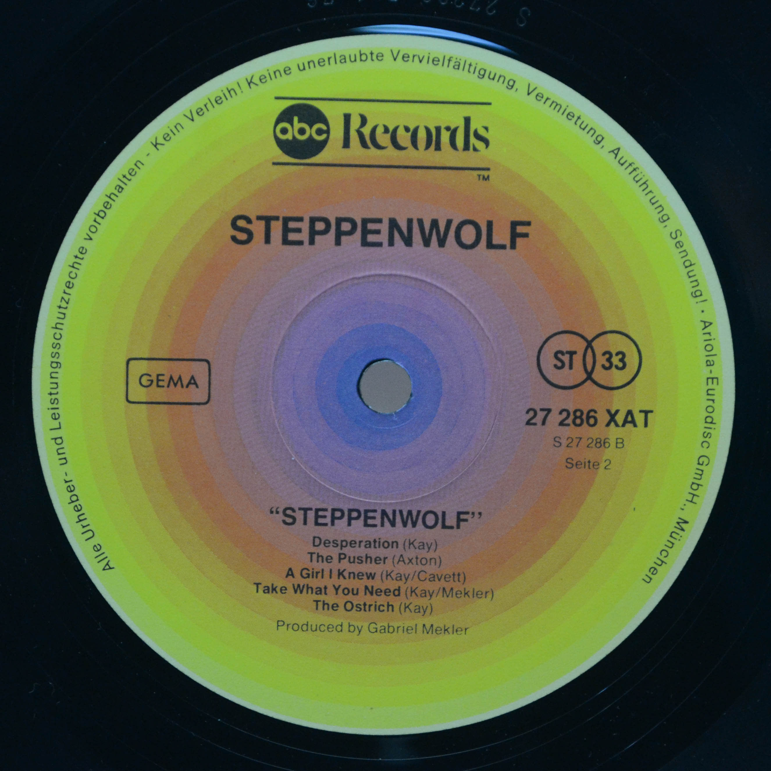 Steppenwolf — Steppenwolf, 1968
