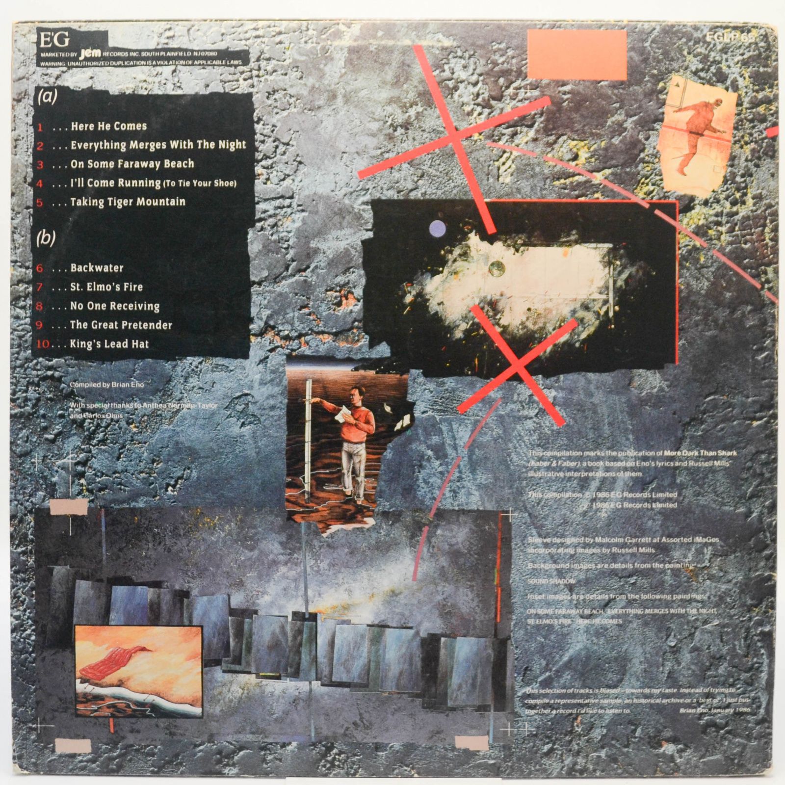 Eno — More Blank Than Frank (USA), 1986