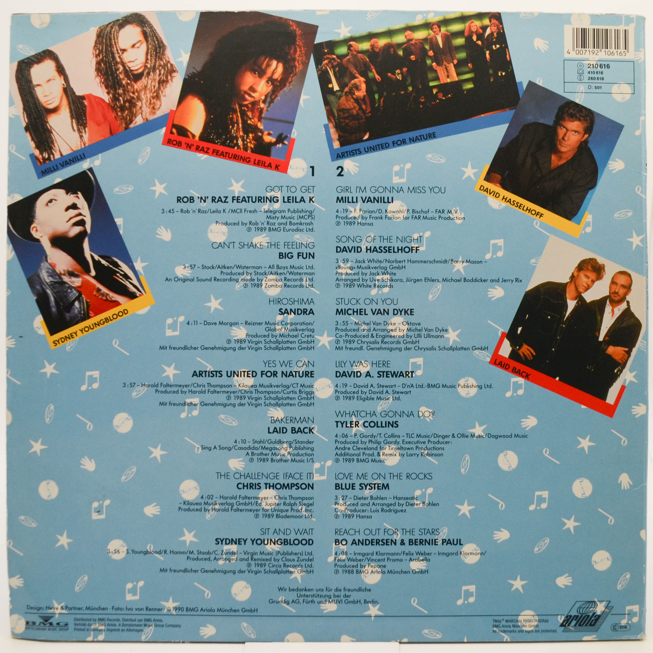 Various — Music Made For Friends - Hits From The Charts, 1990