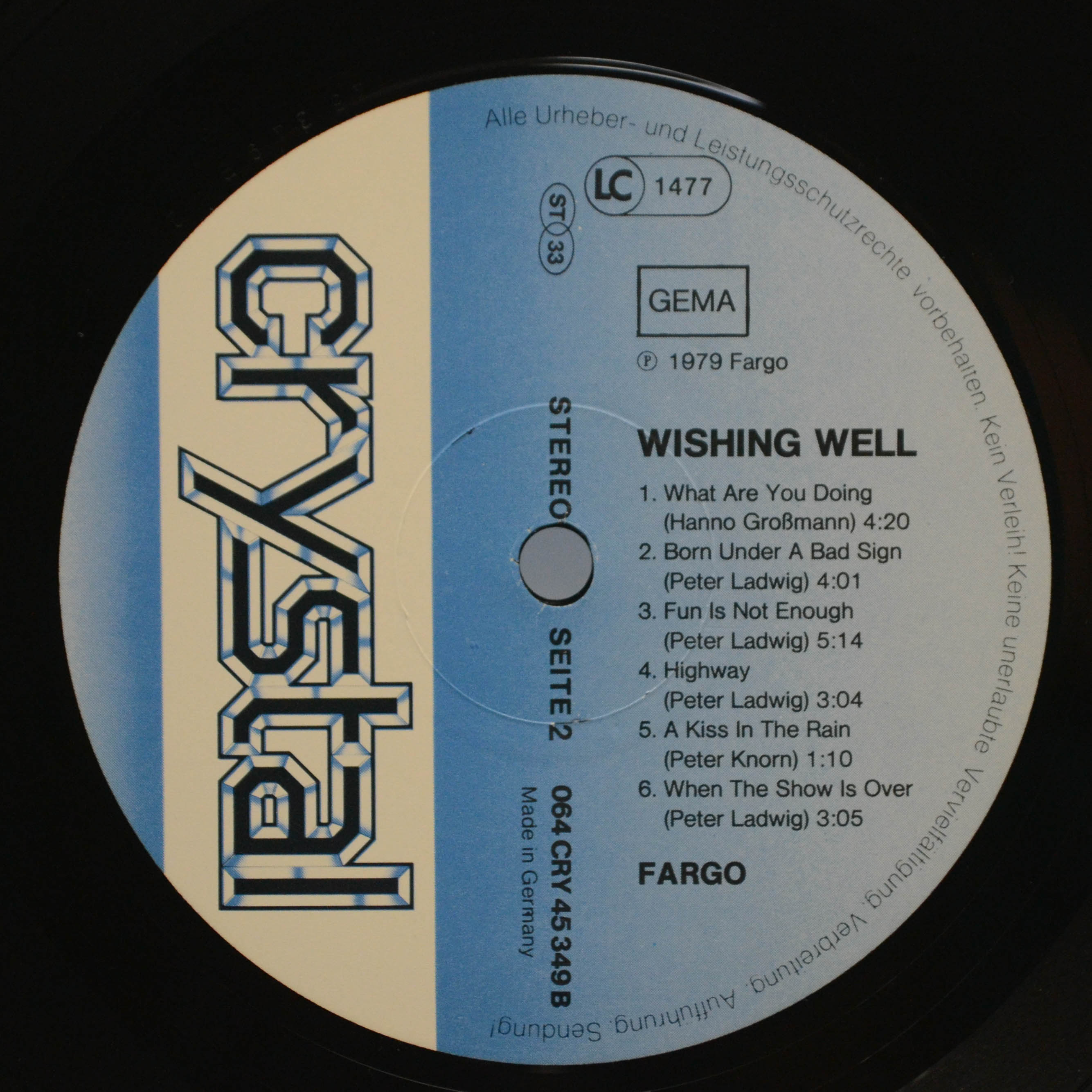 Fargo — Wishing Well, 1979