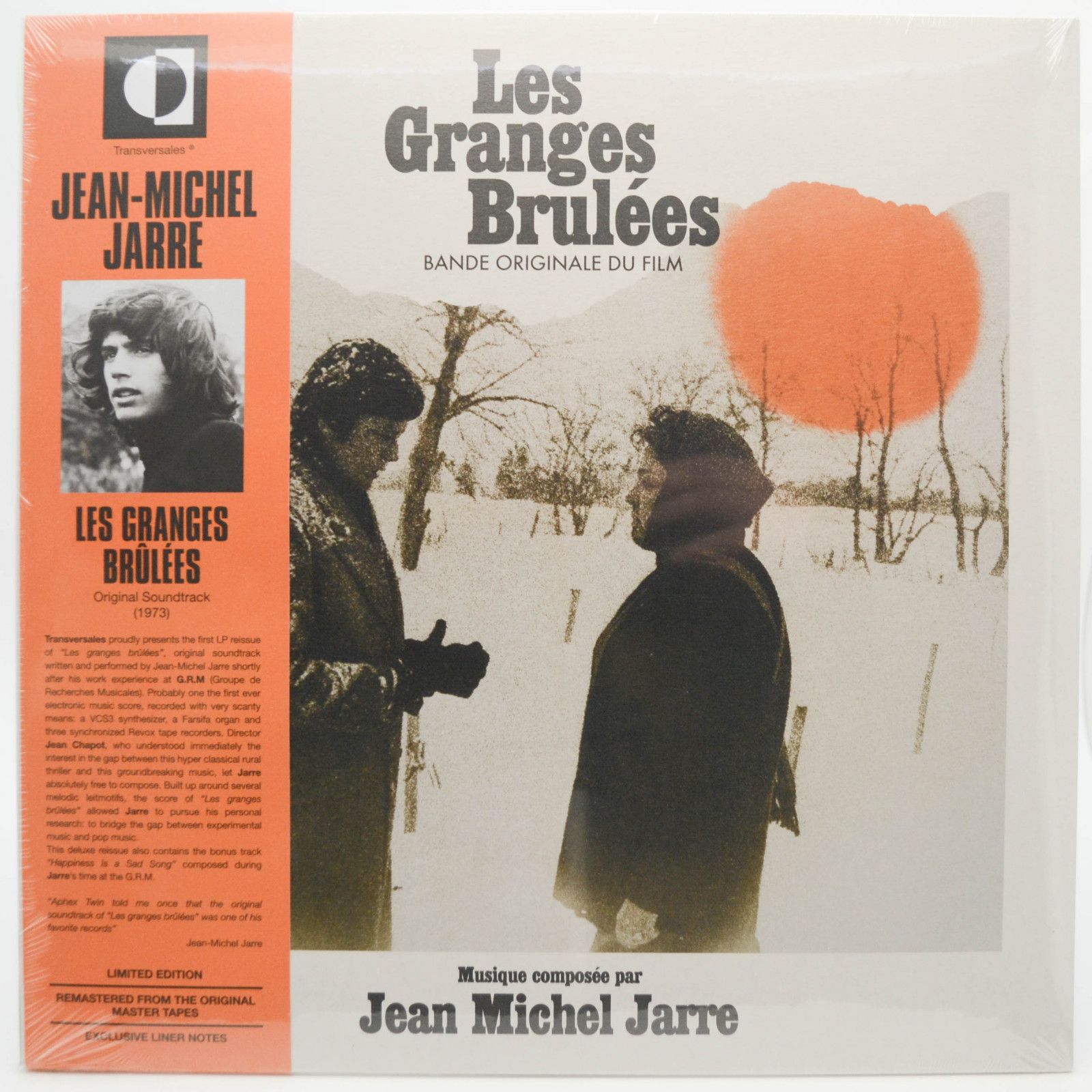 Jean-Michel Jarre — Les Granges Brûlées (Bande Originale Du Film) (France), 1972