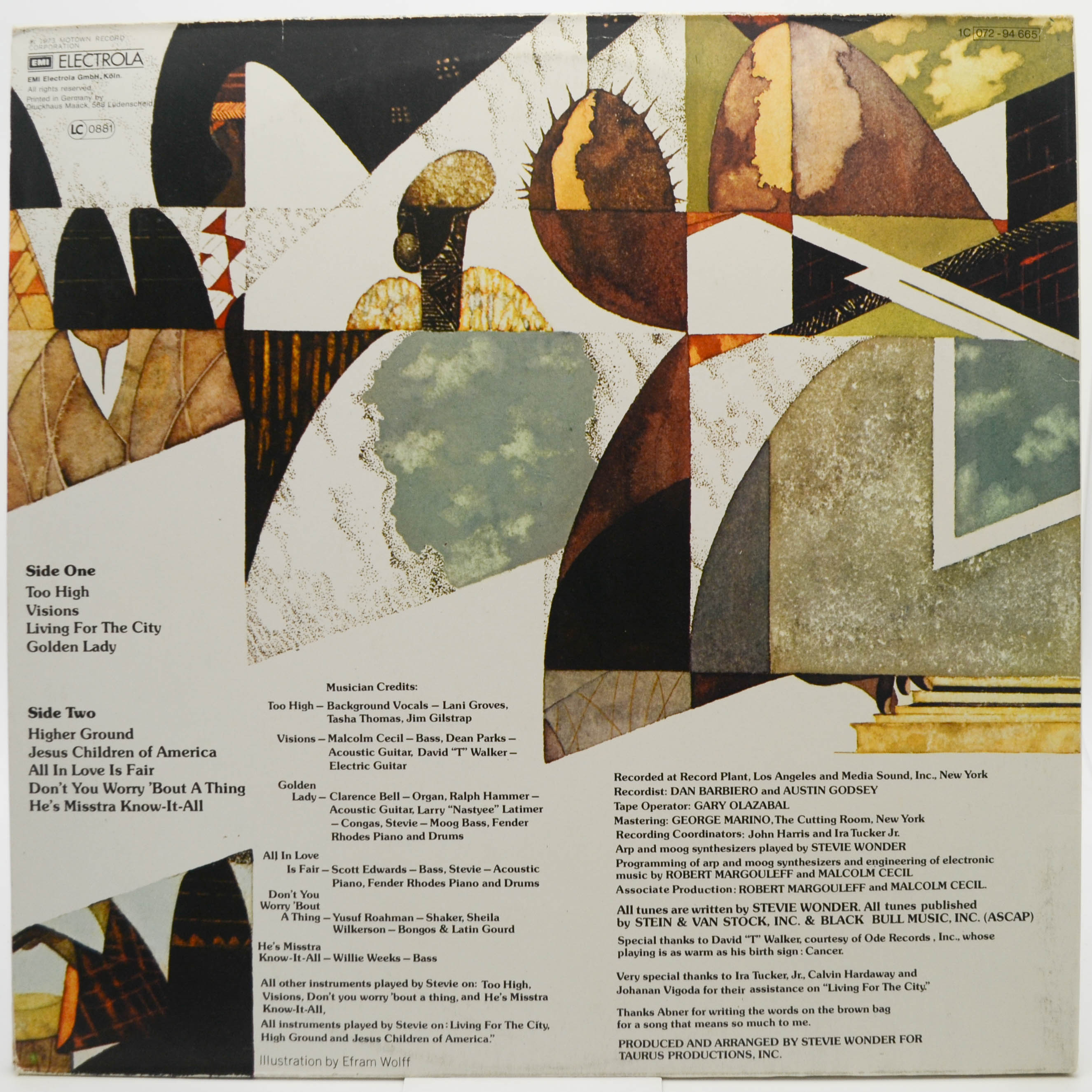 Stevie Wonder — Innervisions, 1973