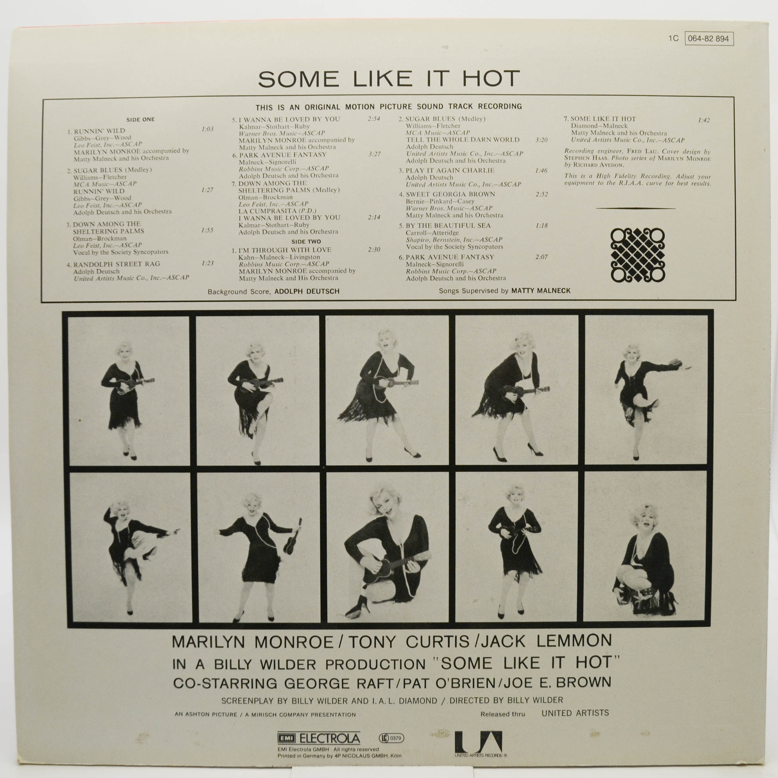 Various — Some Like It Hot, 1959