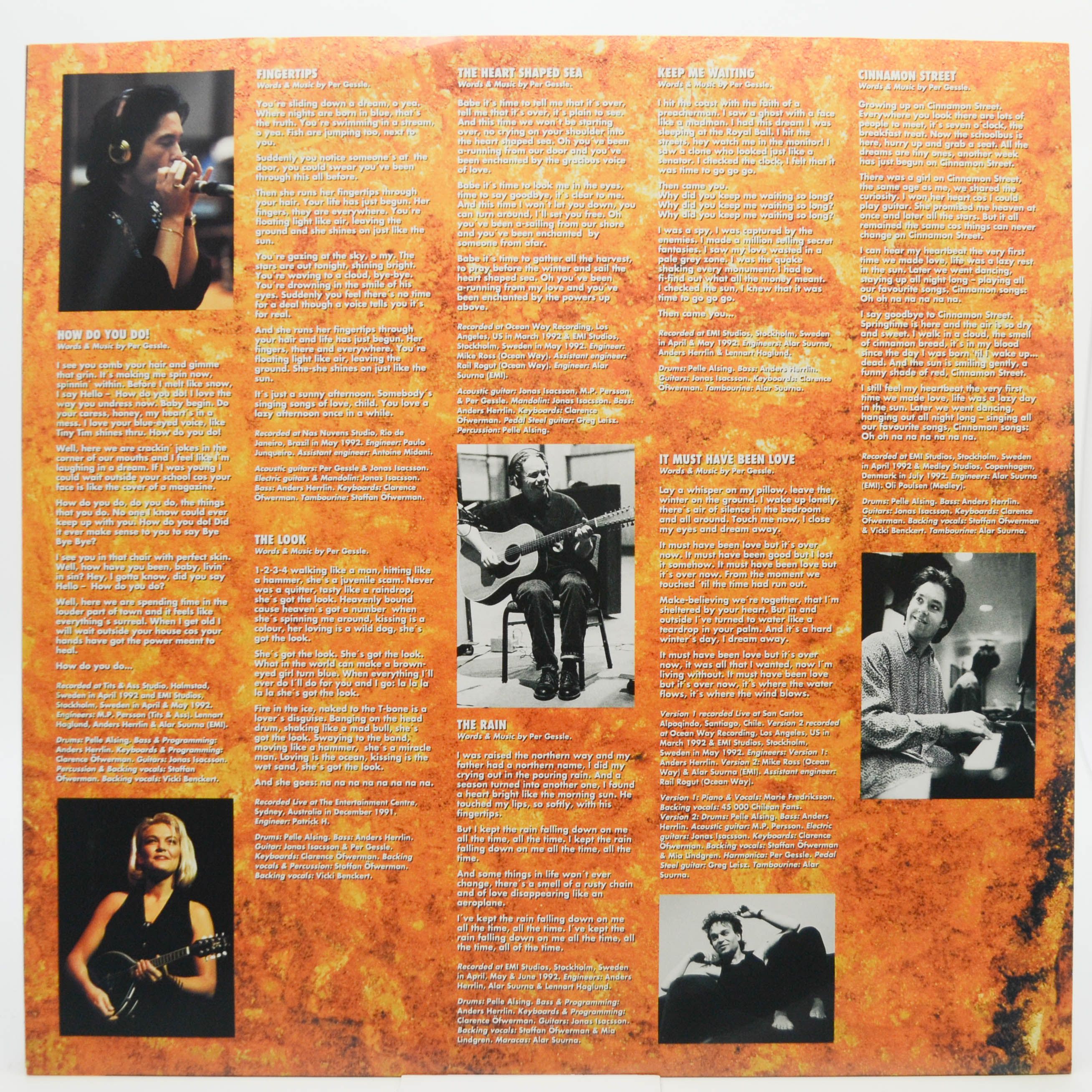 Roxette — Tourism (2LP), 1992