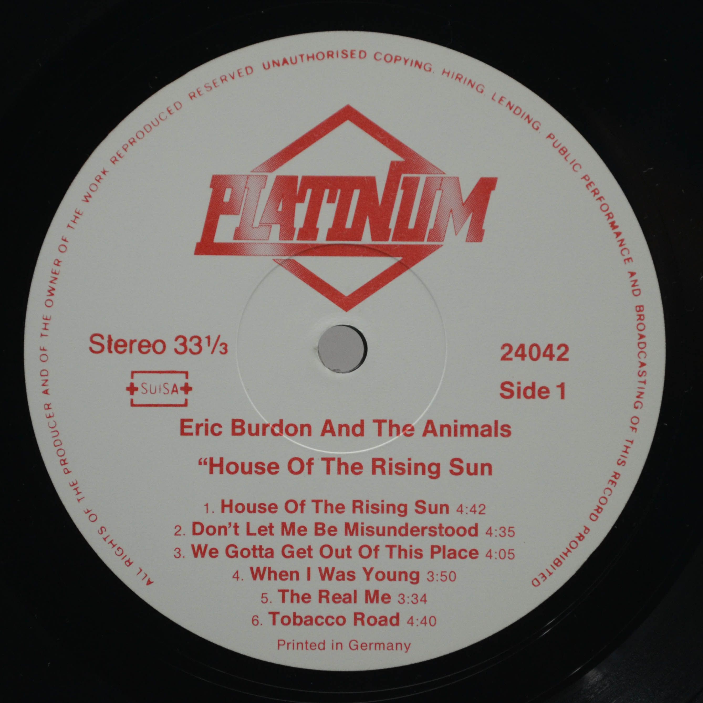 Eric Burdon And The Animals — House Of The Rising Sun, 1985