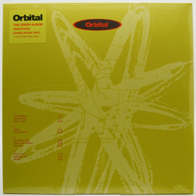 Виниловая пластинка Orbital (The Green Album) (2LP), 1991