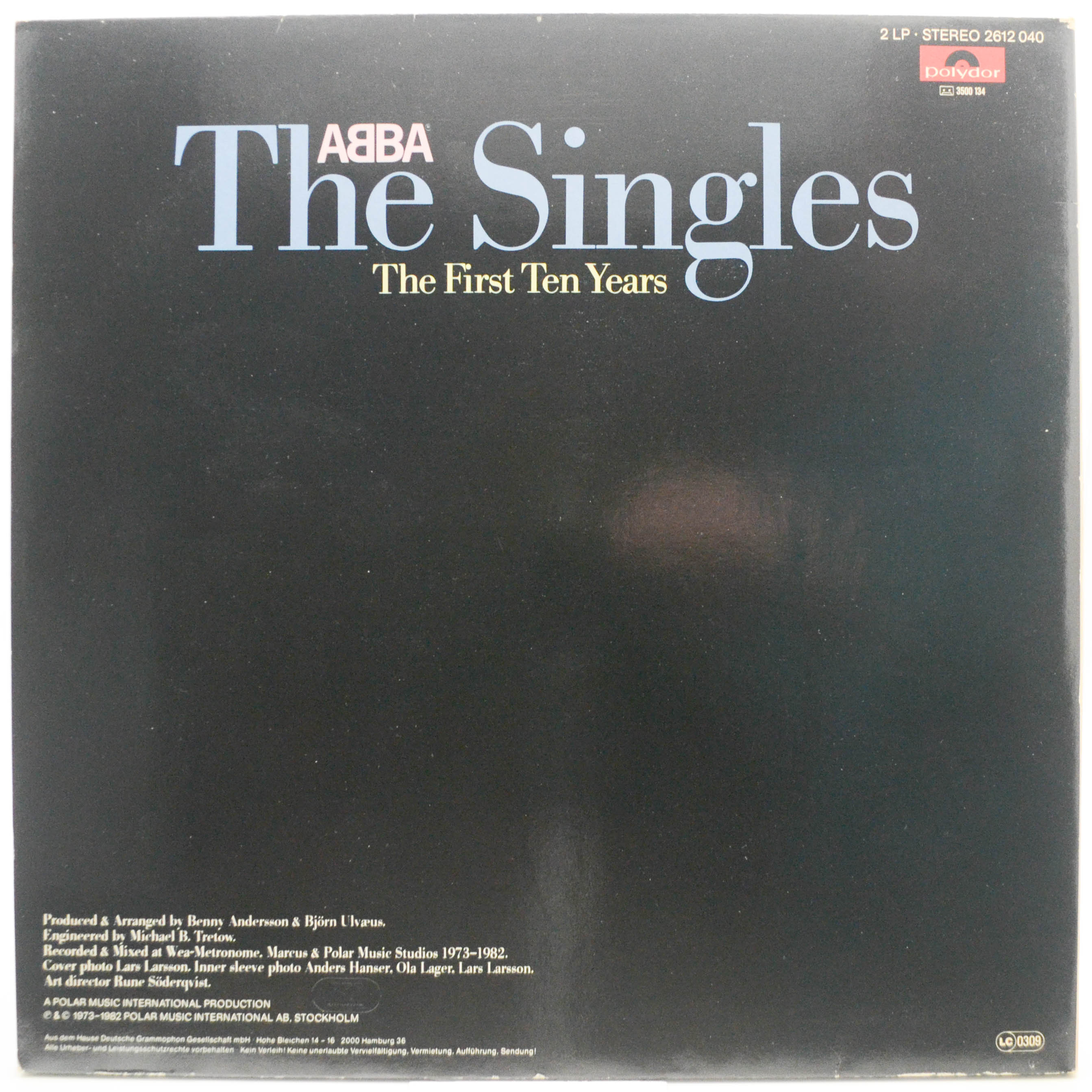 Виниловая пластинка ABBA — The Singles (The First Ten Years) (2LP), 1982