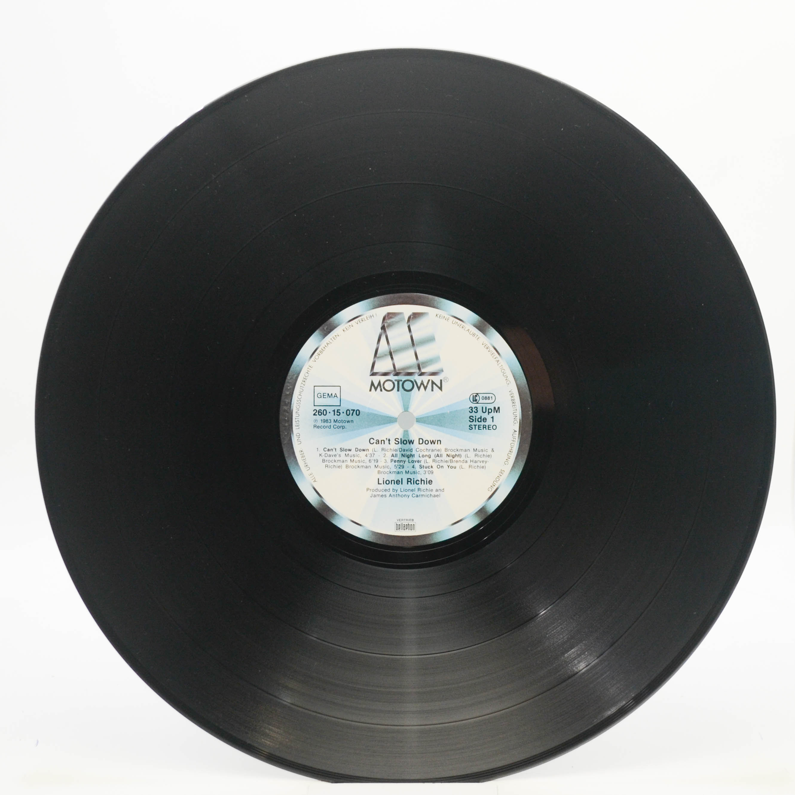 Lionel Richie — Can't Slow Down, 1983