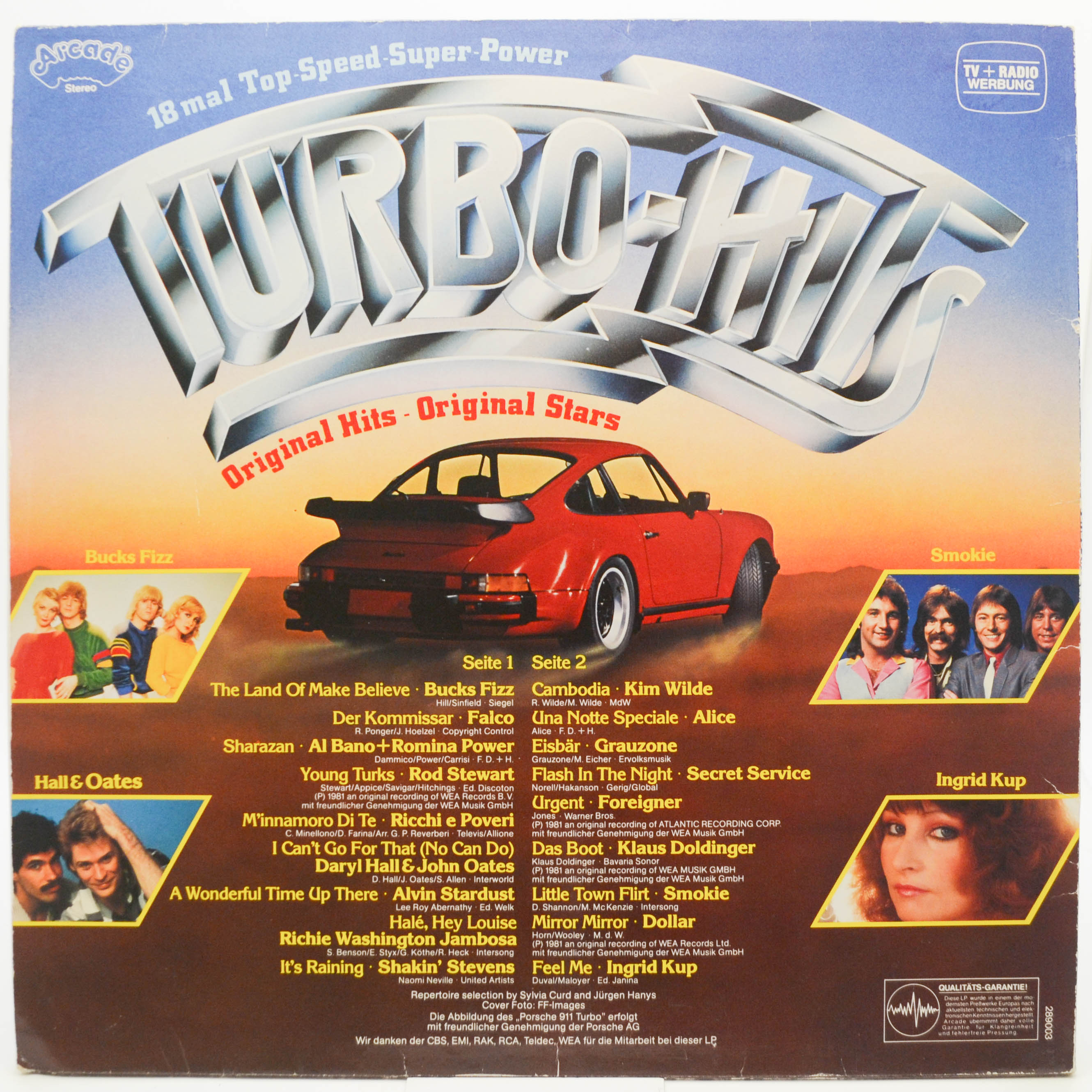 Various — Turbo Hits, 1982