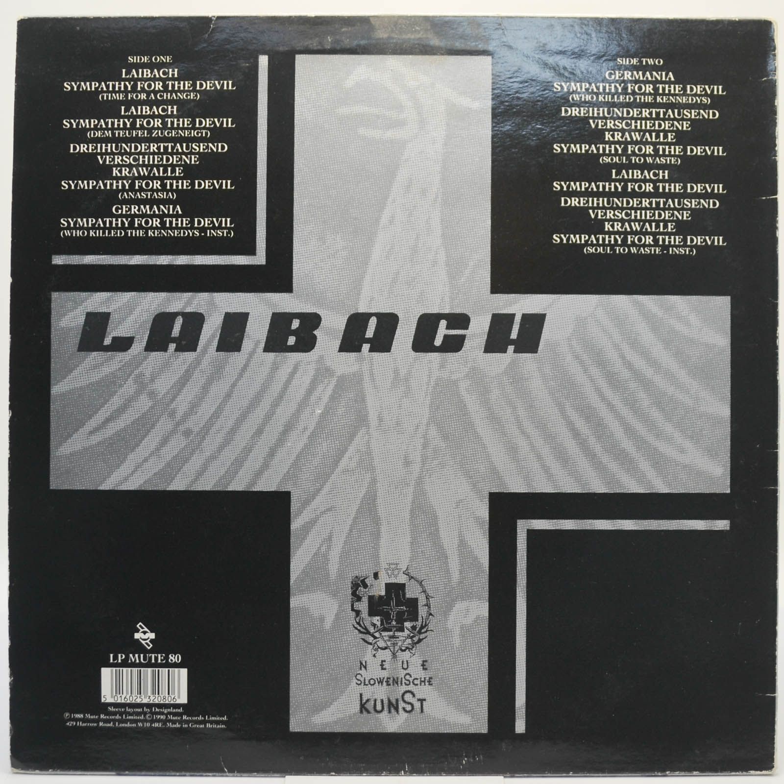 Laibach — Sympathy For The Devil (UK), 1988