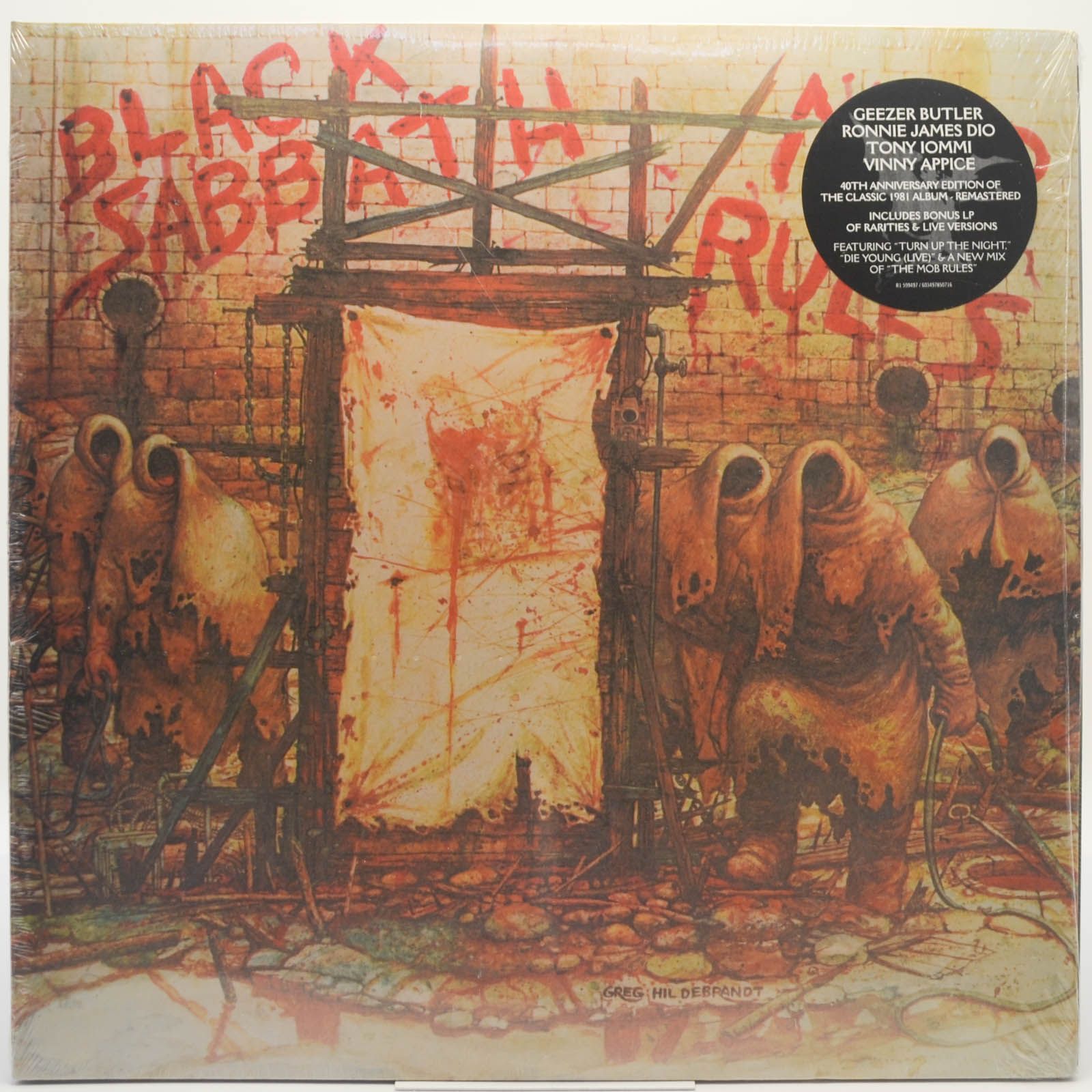 Black Sabbath — Mob Rules (2LP, USA), 1981