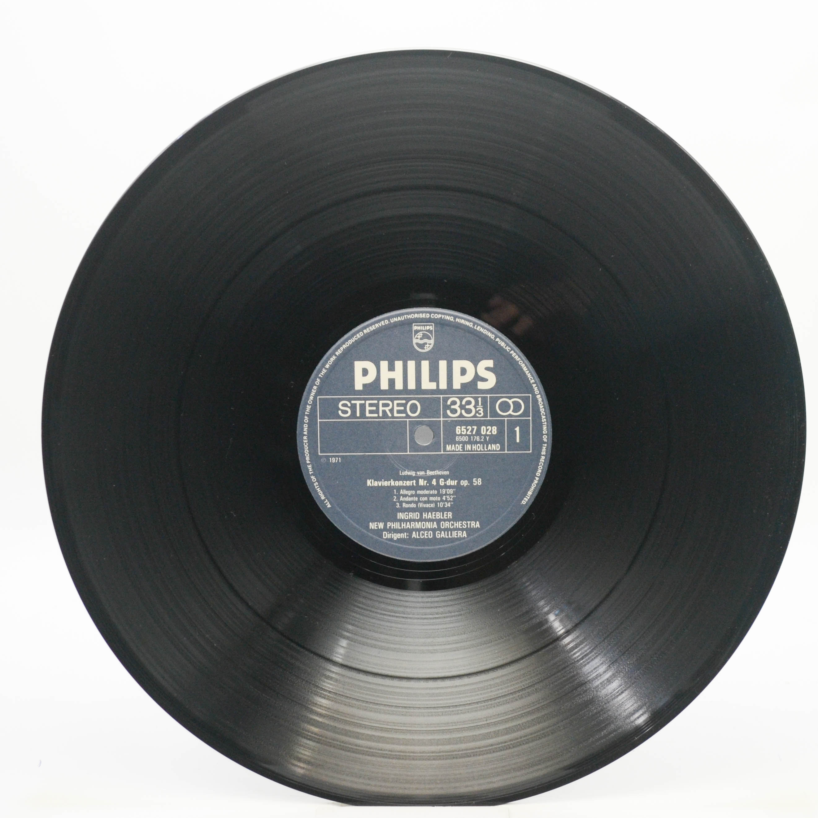 Beethoven, Ingrid Haebler, New Philharmonia Orchestra, Alceo Galliera — Klavierkonzerte 2 & 4, 1979