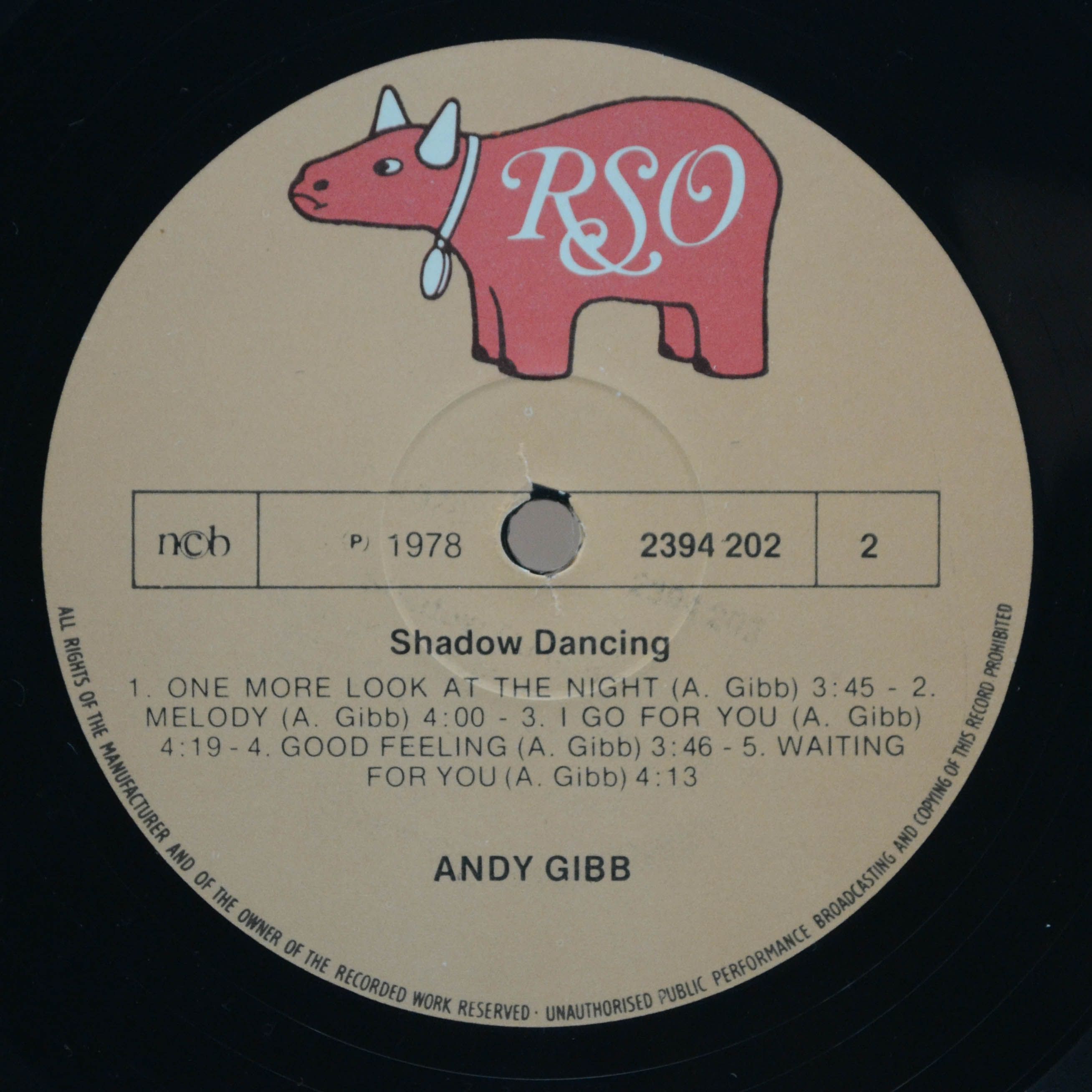 Andy Gibb — Shadow Dancing, 1978