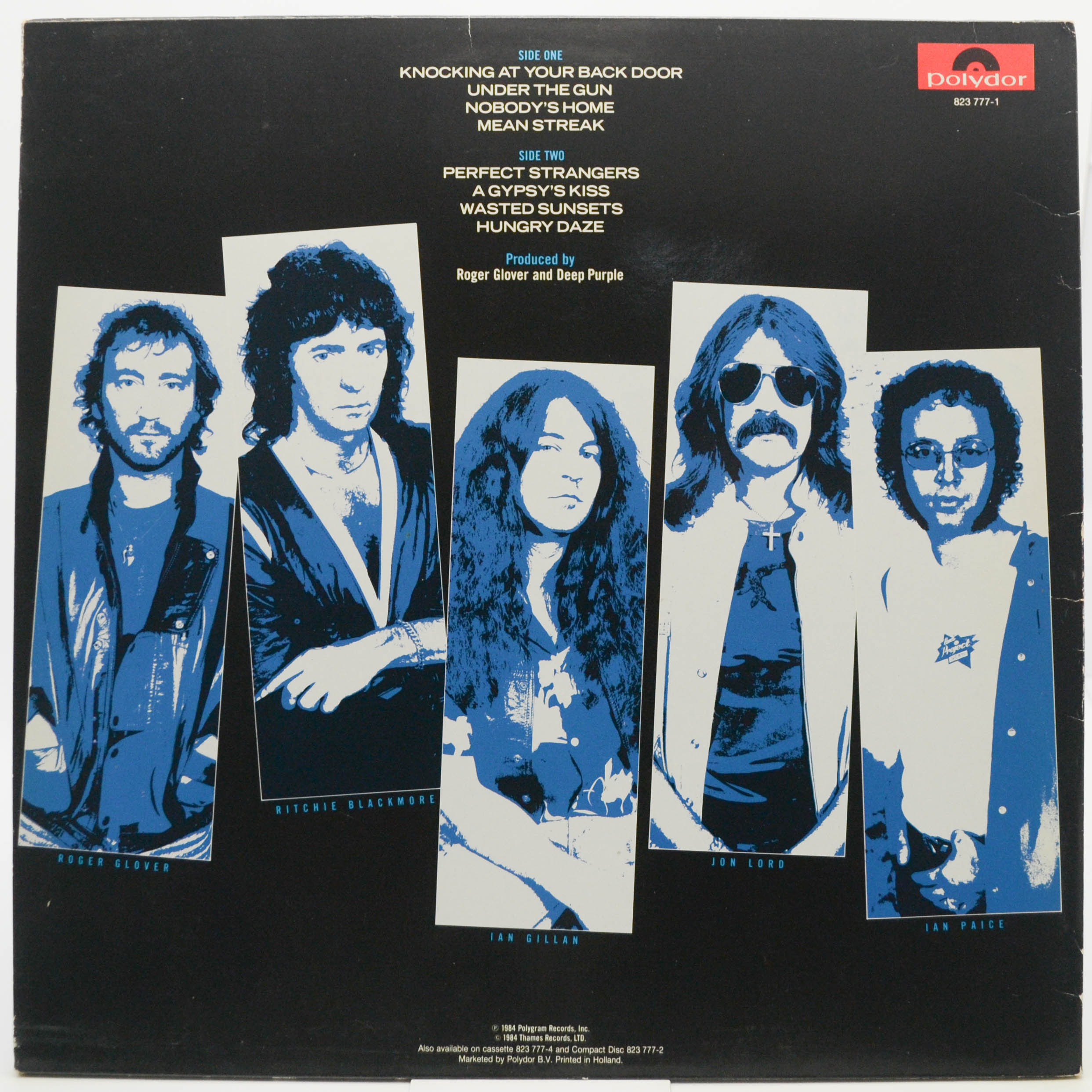 Виниловая пластинка Deep Purple — Perfect Strangers, 1984