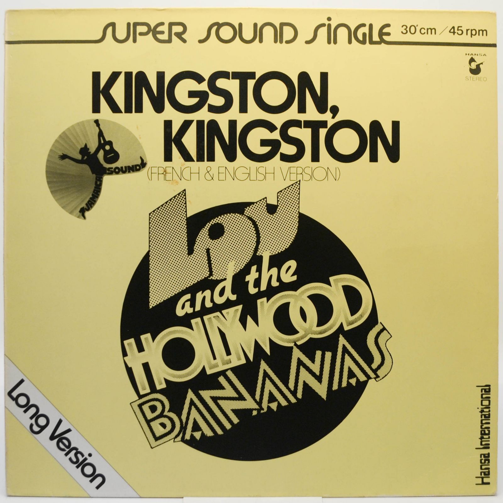 Lou And The Hollywood Bananas — Kingston, Kingston (Long Version), 1979