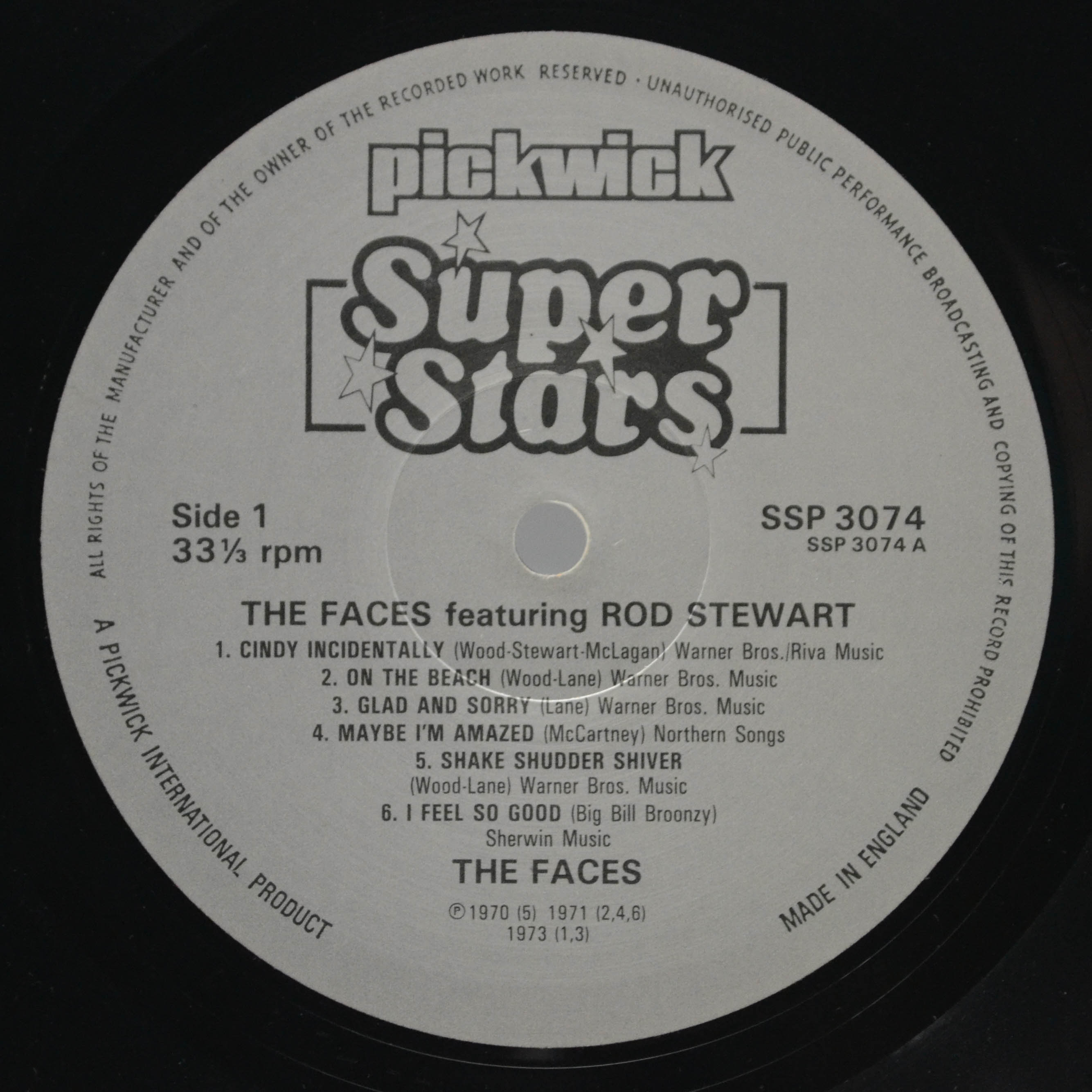 Faces Featuring Rod Stewart — The Faces Featuring Rod Stewart, 1980