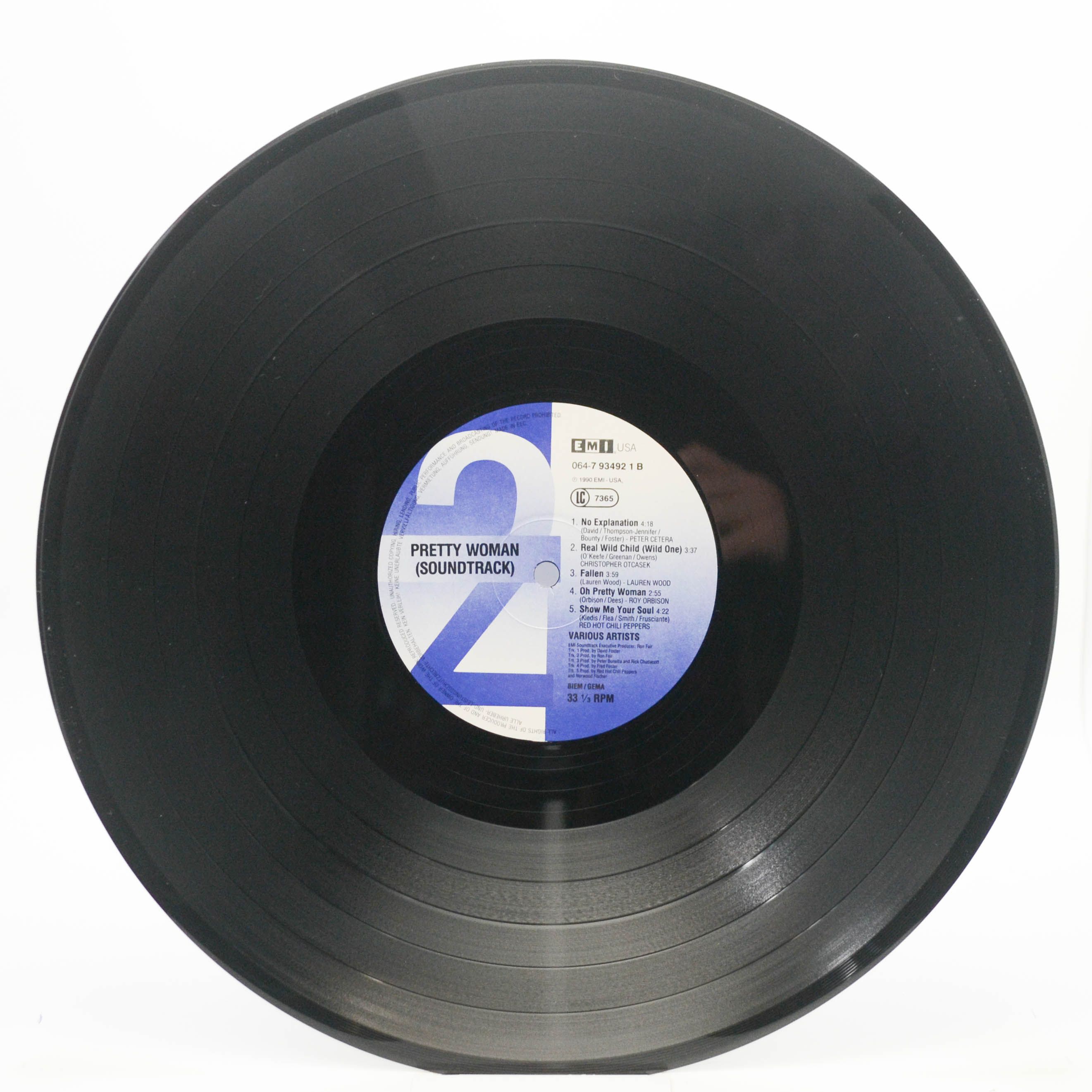 Various — Pretty Woman (Original Motion Picture Soundtrack), 1990