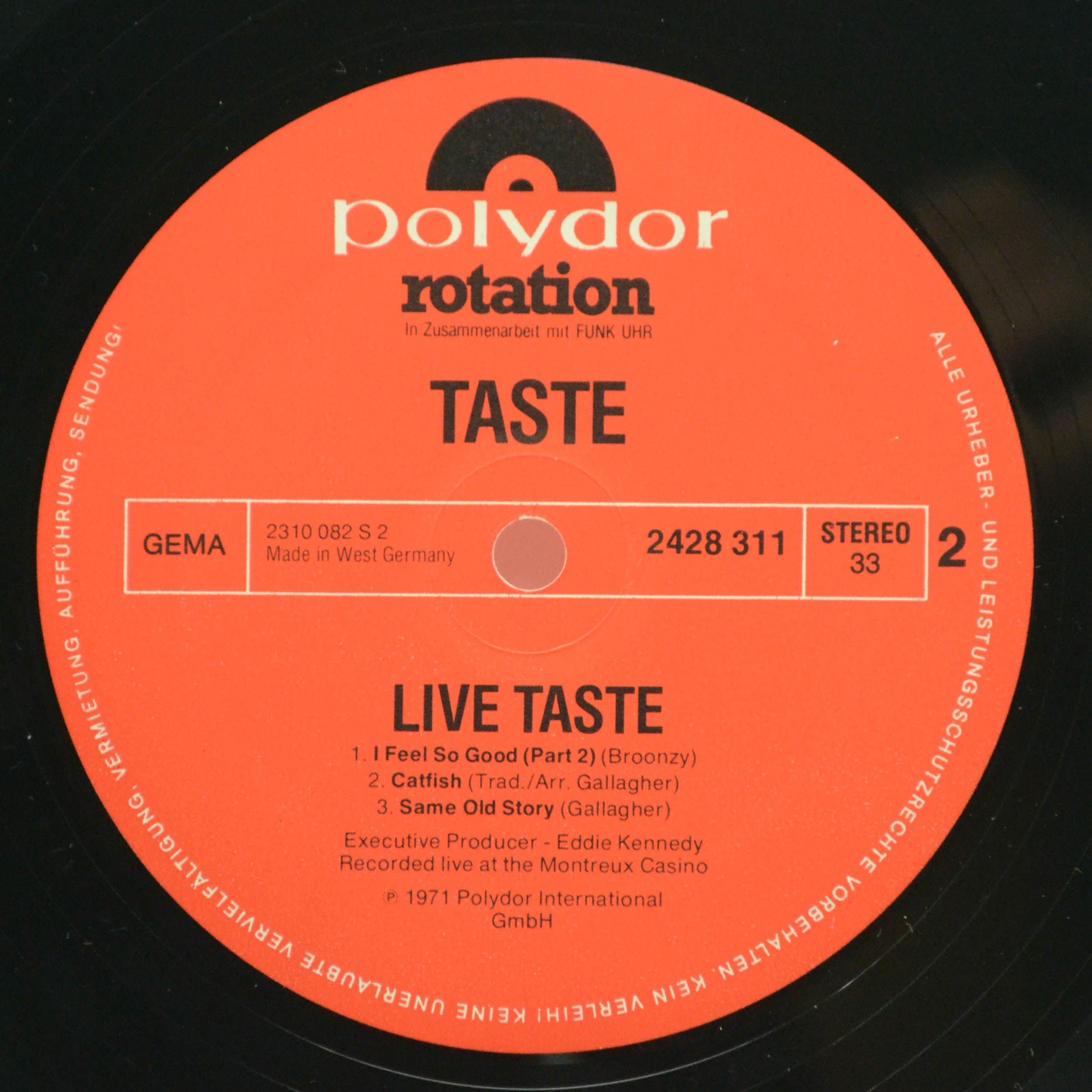 Taste — Live At The Isle Of Wight, 1971