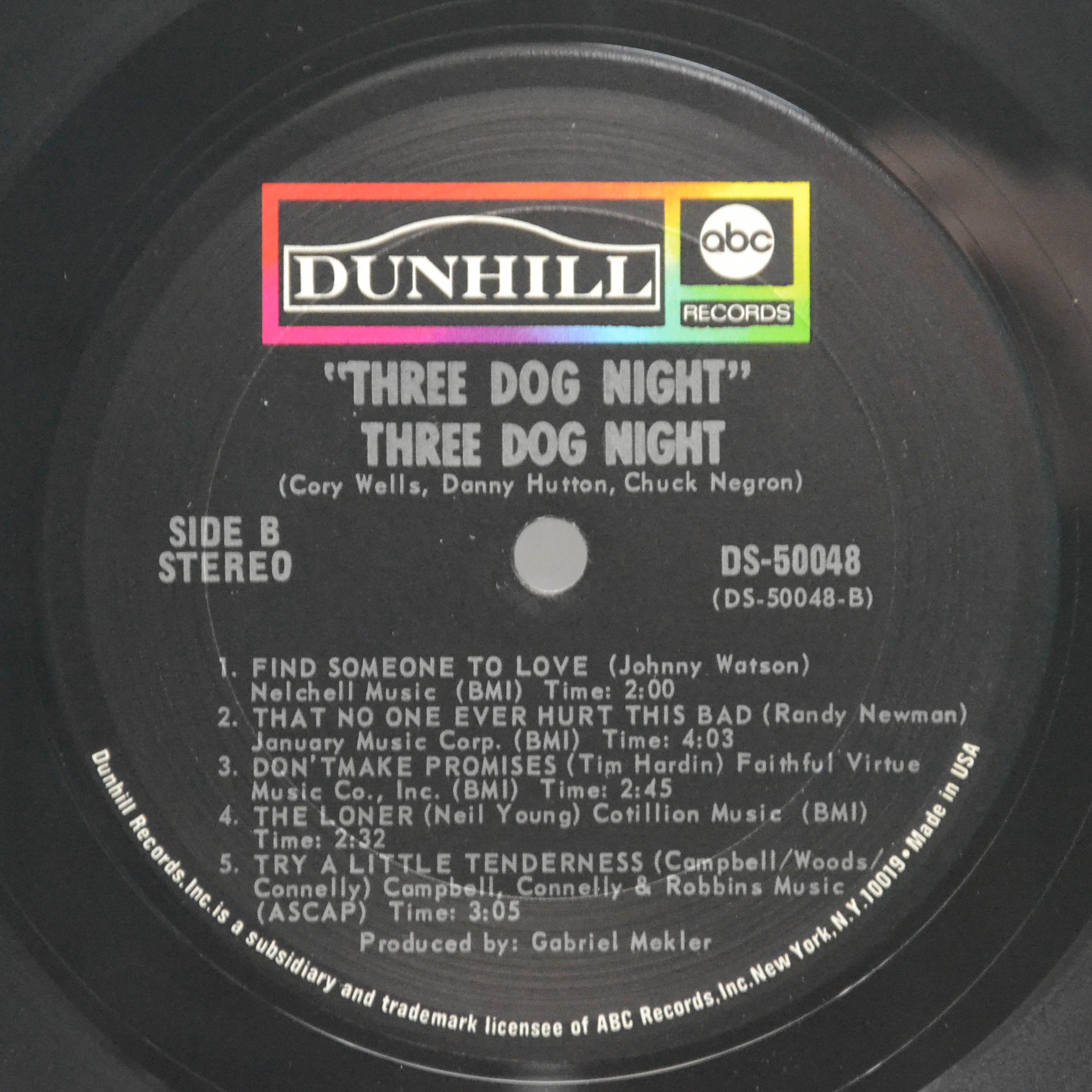 Three Dog Night - Three Dog Night (USA), 6889 ₽ США, Dunhill, ABC
