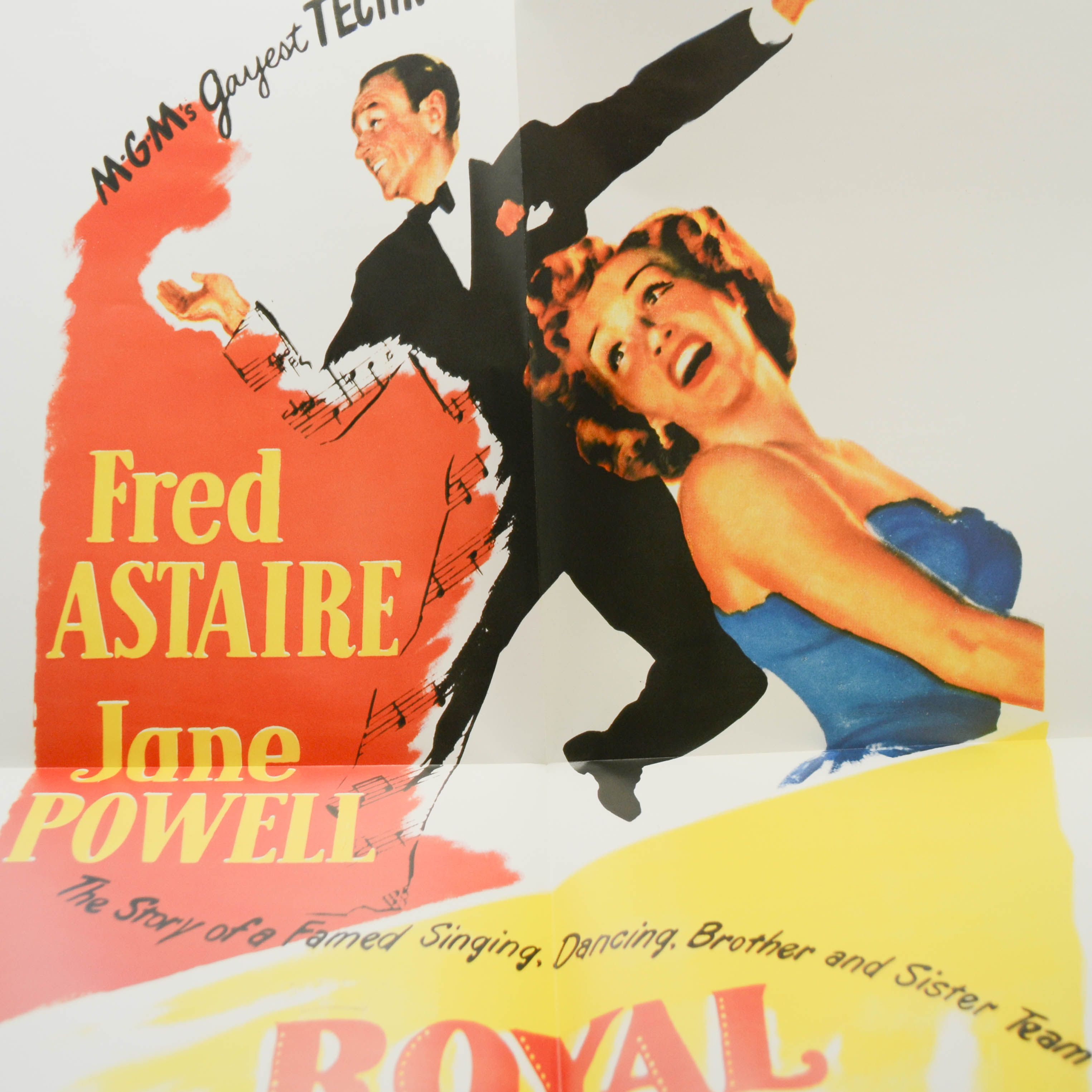 Fred Astaire - Jane Powell - Judy Garland — Royal Wedding / In The Good Old Summertime (posters, UK),