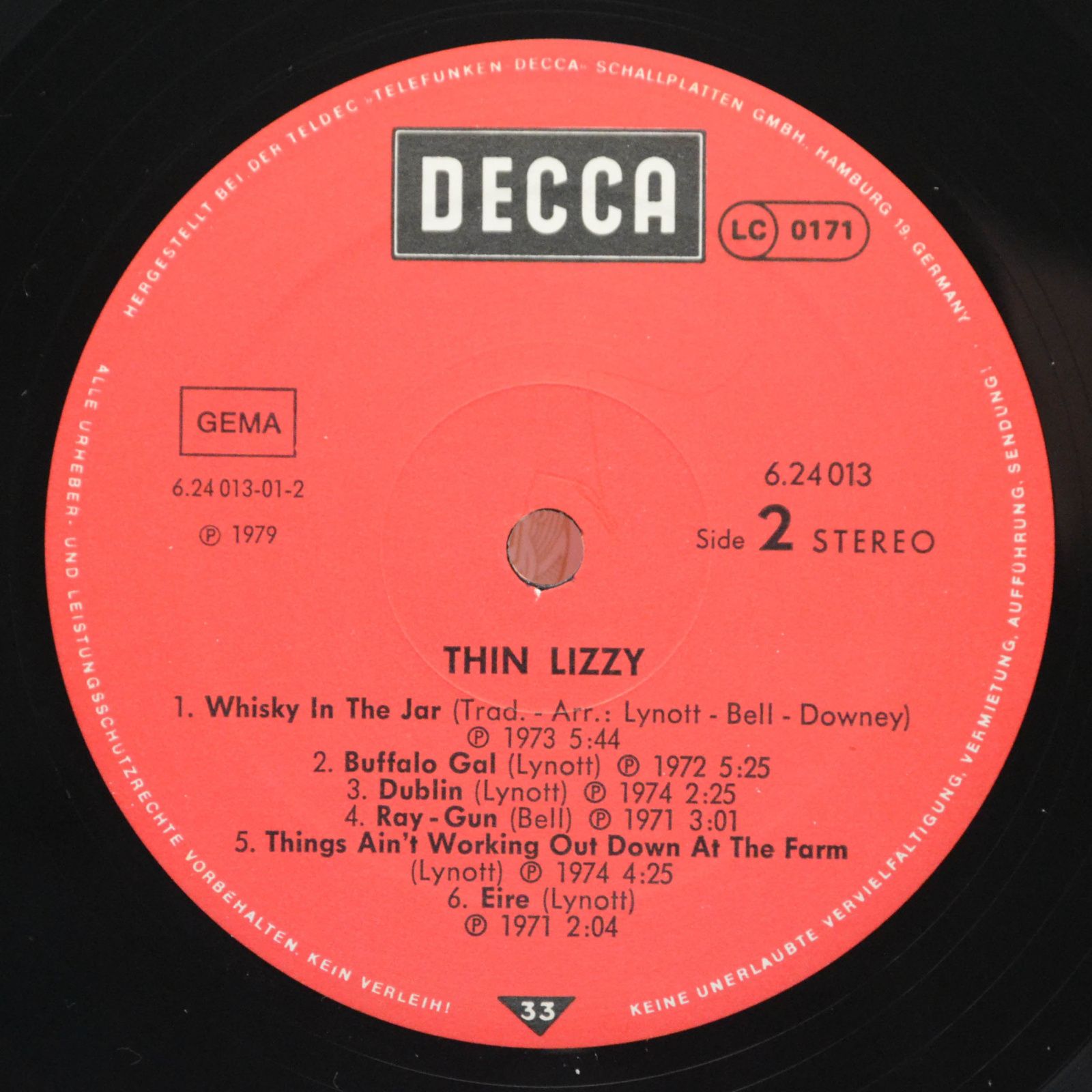 Thin Lizzy — Thin Lizzy, 1979