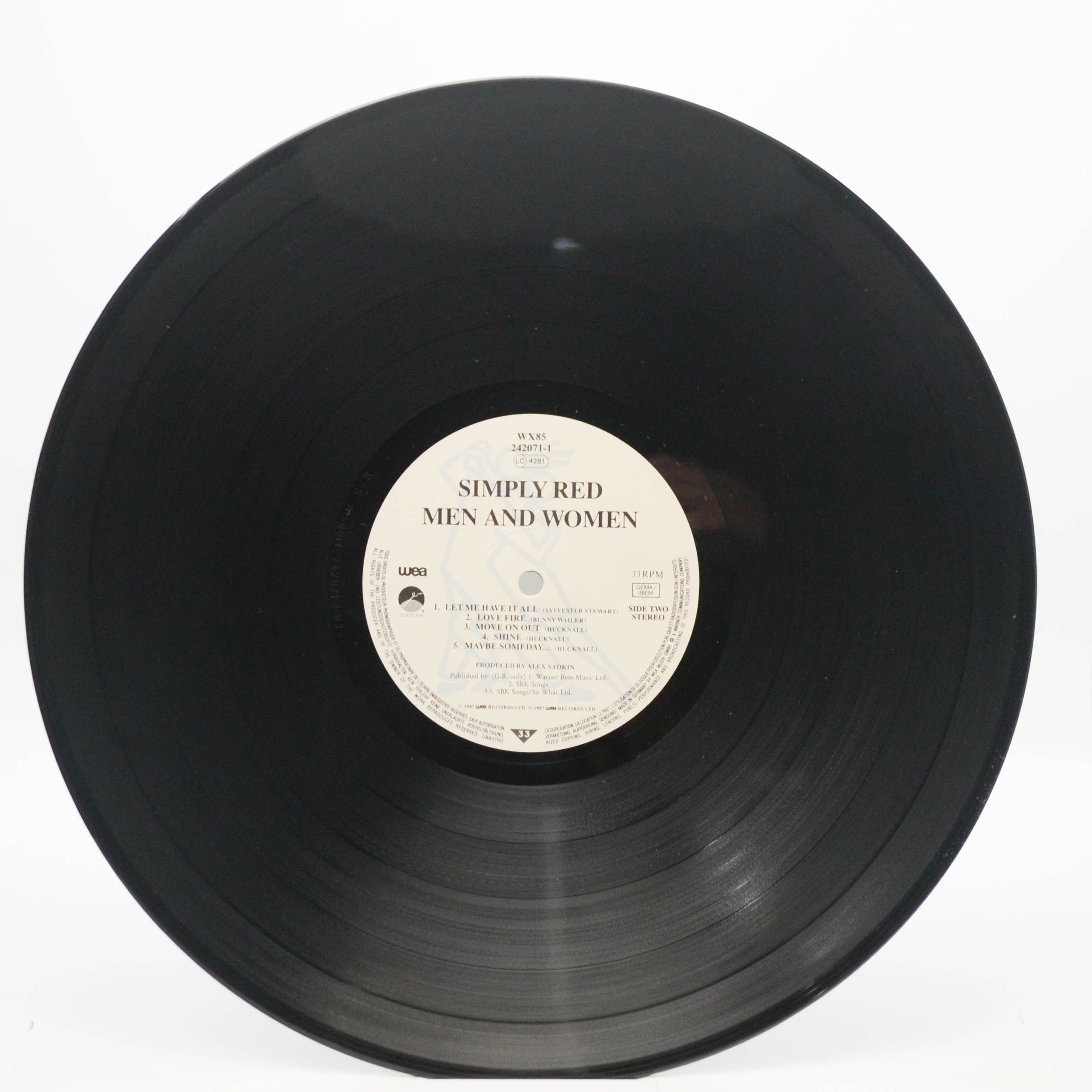 Simply Red — Men And Women, 1987