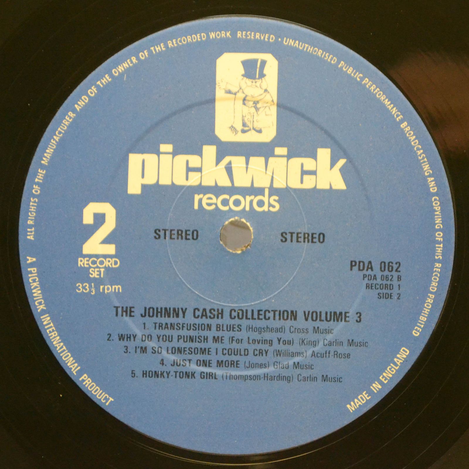 Johnny Cash — The Johnny Cash Collection - Vol. 2 (2LP), 1979
