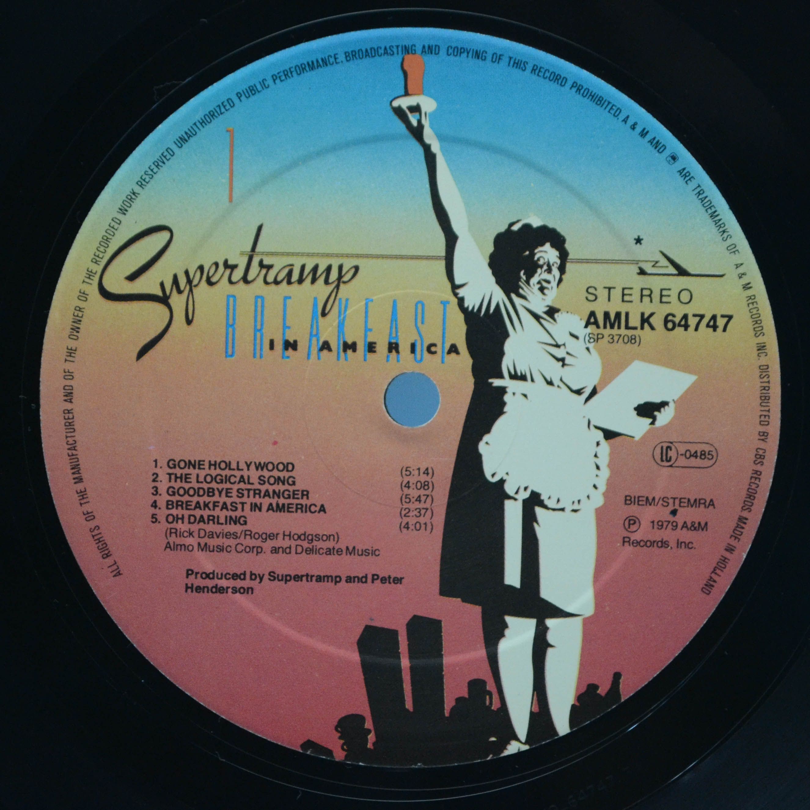 Supertramp — Breakfast In America, 1979