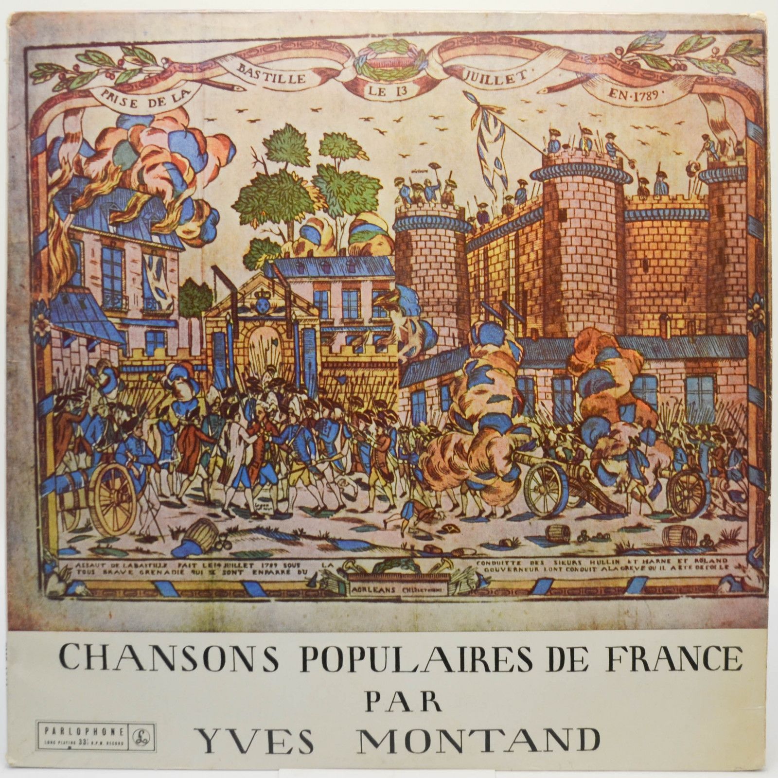 Yves Montand — Chansons Populaires De France (UK), 1955